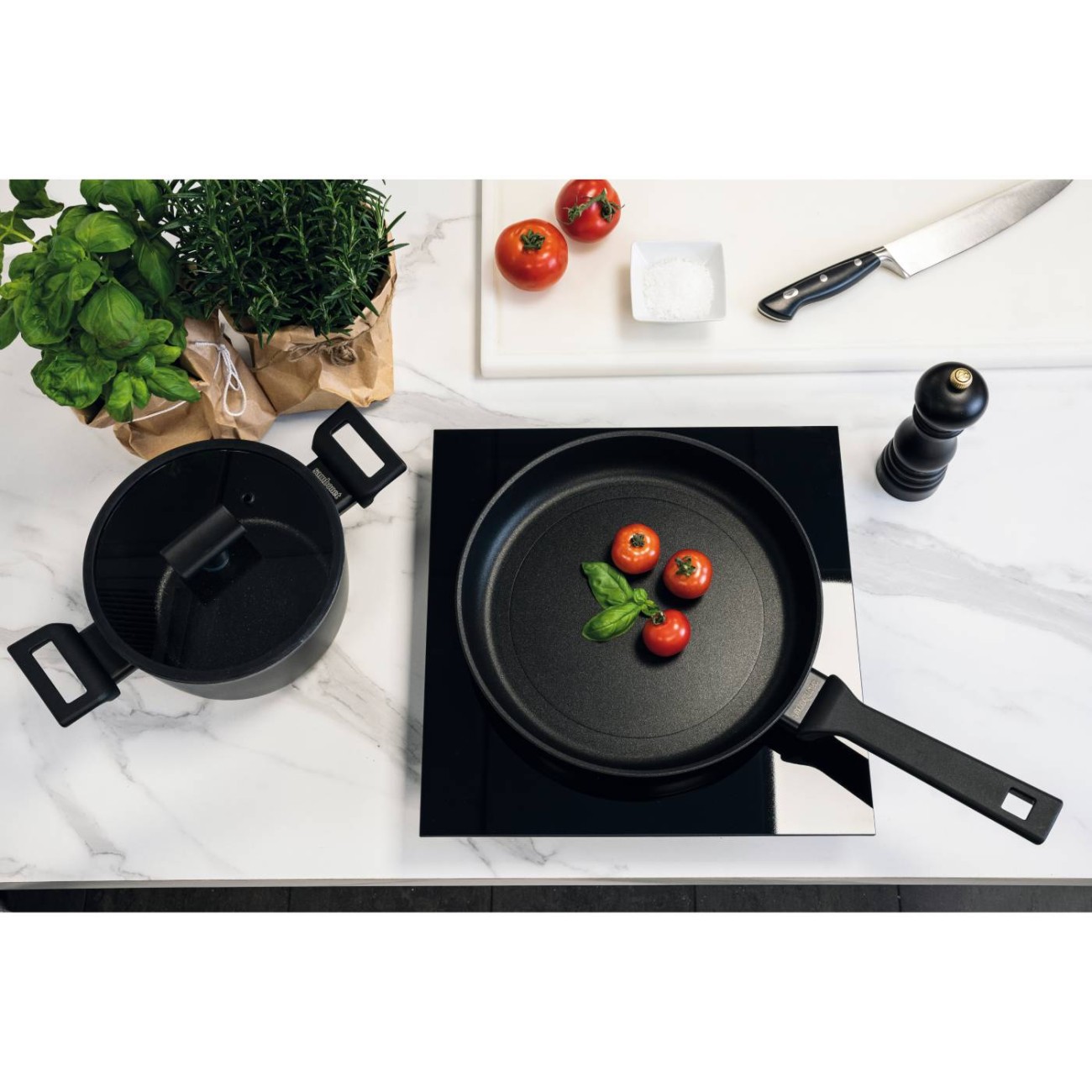 Sambonet Τηγάνι Φ 28cm/2,7lt σειρά Titan Pro Τηγάνια/Wok