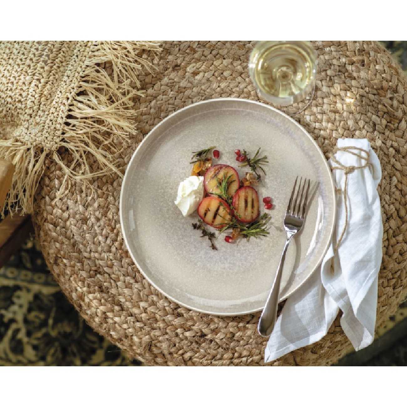 Like by Villeroy & Boch Πιάτο φαγητού 27 εκ. σειρά Perlemor Sand Πιάτα