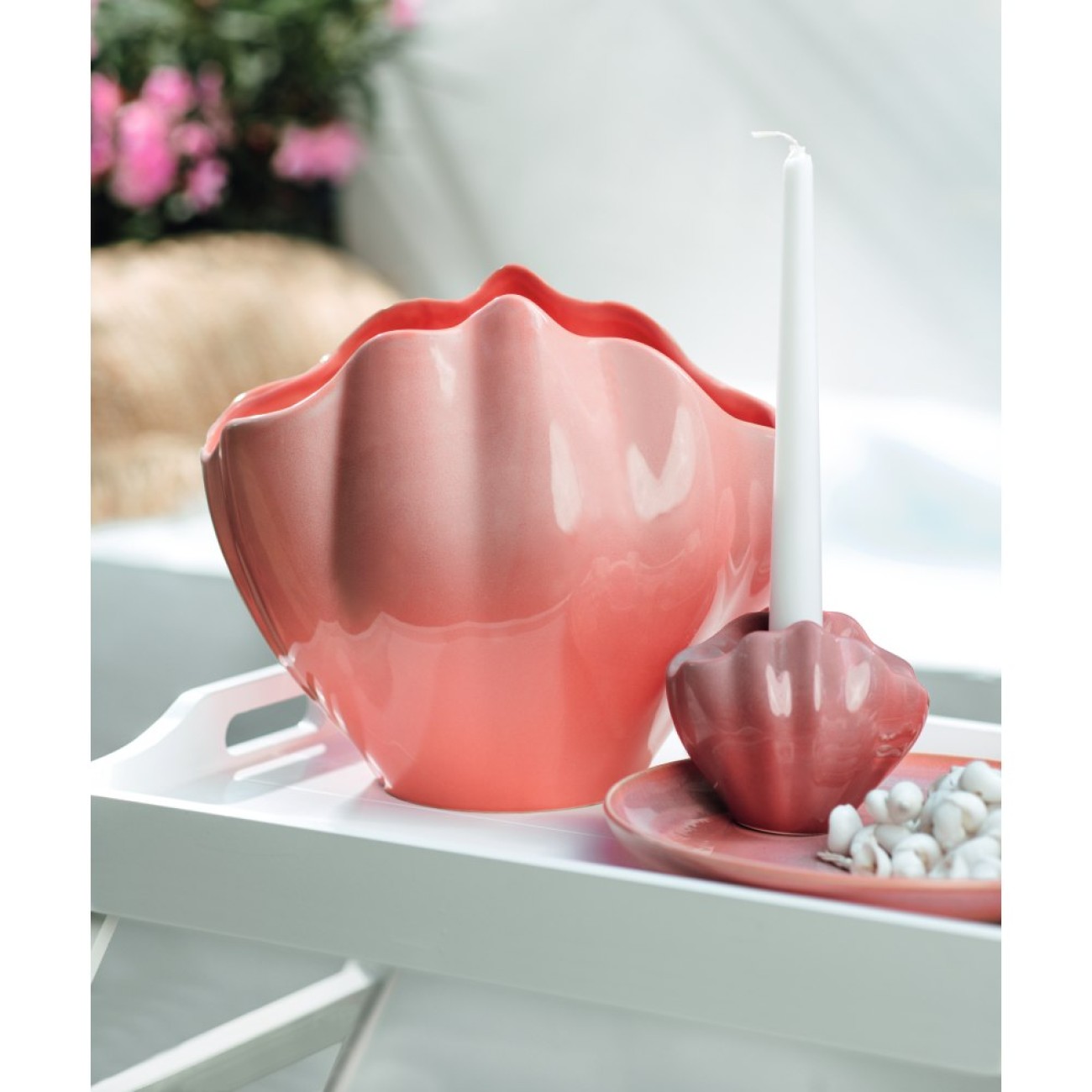 Like Villeroy & Boch Κηροπήγιο Coral 6 εκ.  σειρά Perlemor Home Κηροπήγια Like Villeroy & Boch Κηροπήγιο Coral 6 εκ.  σειρά Perlemor Home Κηροπήγια