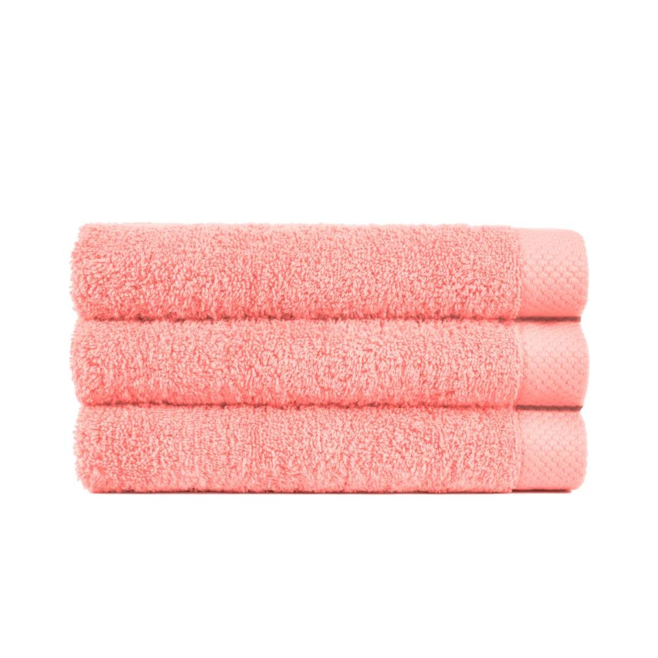 Lasa Home Πετσέτα μπάνιου μικρή 33Χ50εκ. σομόν σειρά Pure Πετσέτες