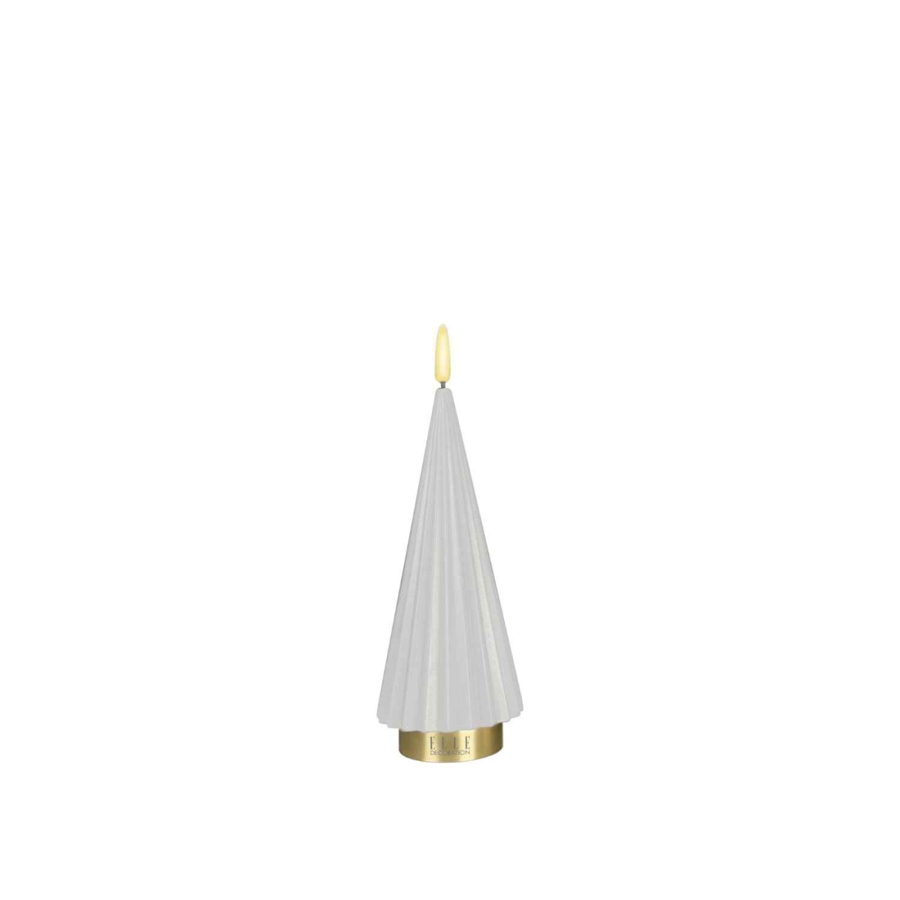 Elle Decoration Δένδρο 19,5 εκ. White/Gold S σειρά Boreal Sompex Χριστουγεννιάτικα