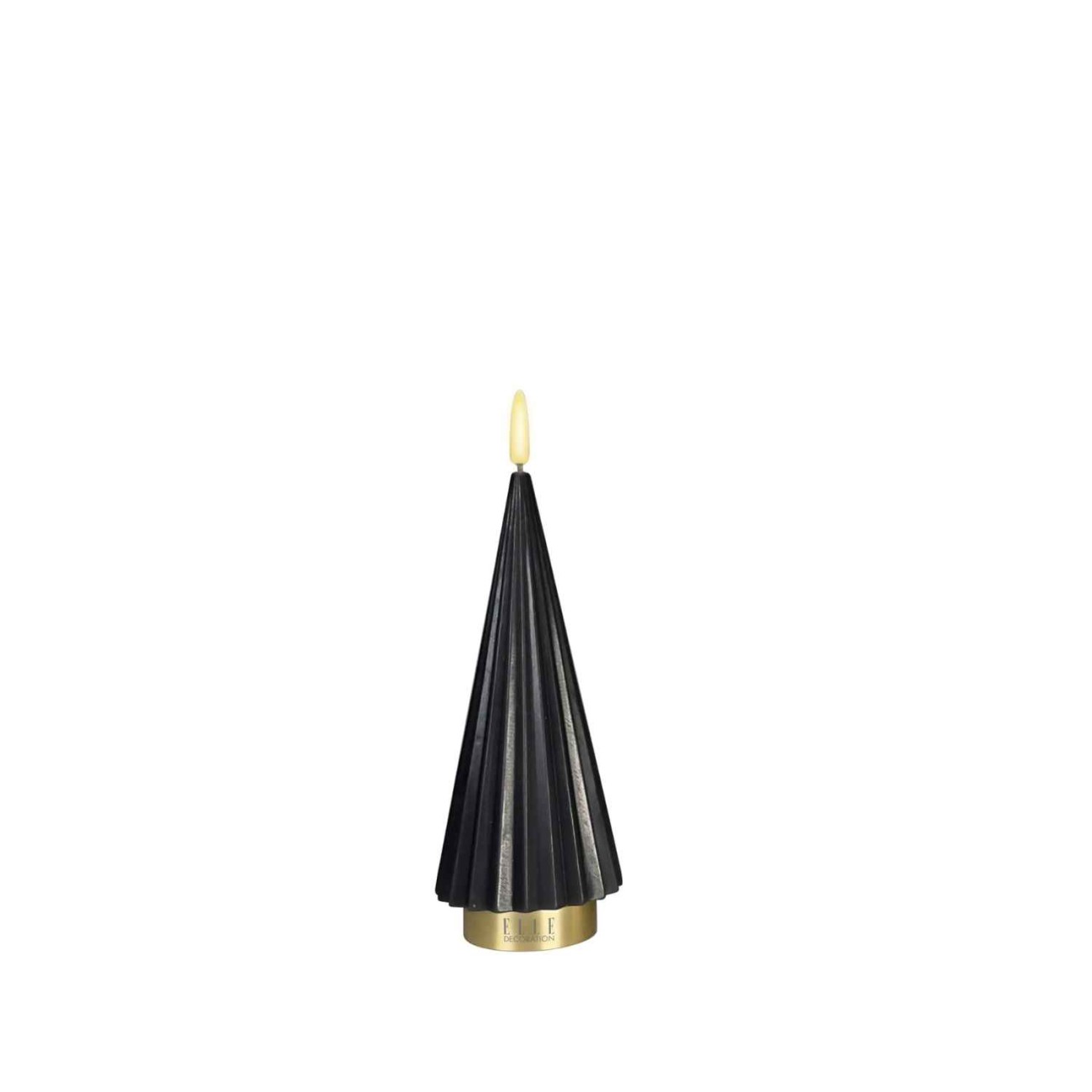 Elle Decoration Δένδρο 19,5 εκ. Black/Gold S σειρά Boreal Sompex Χριστουγεννιάτικα