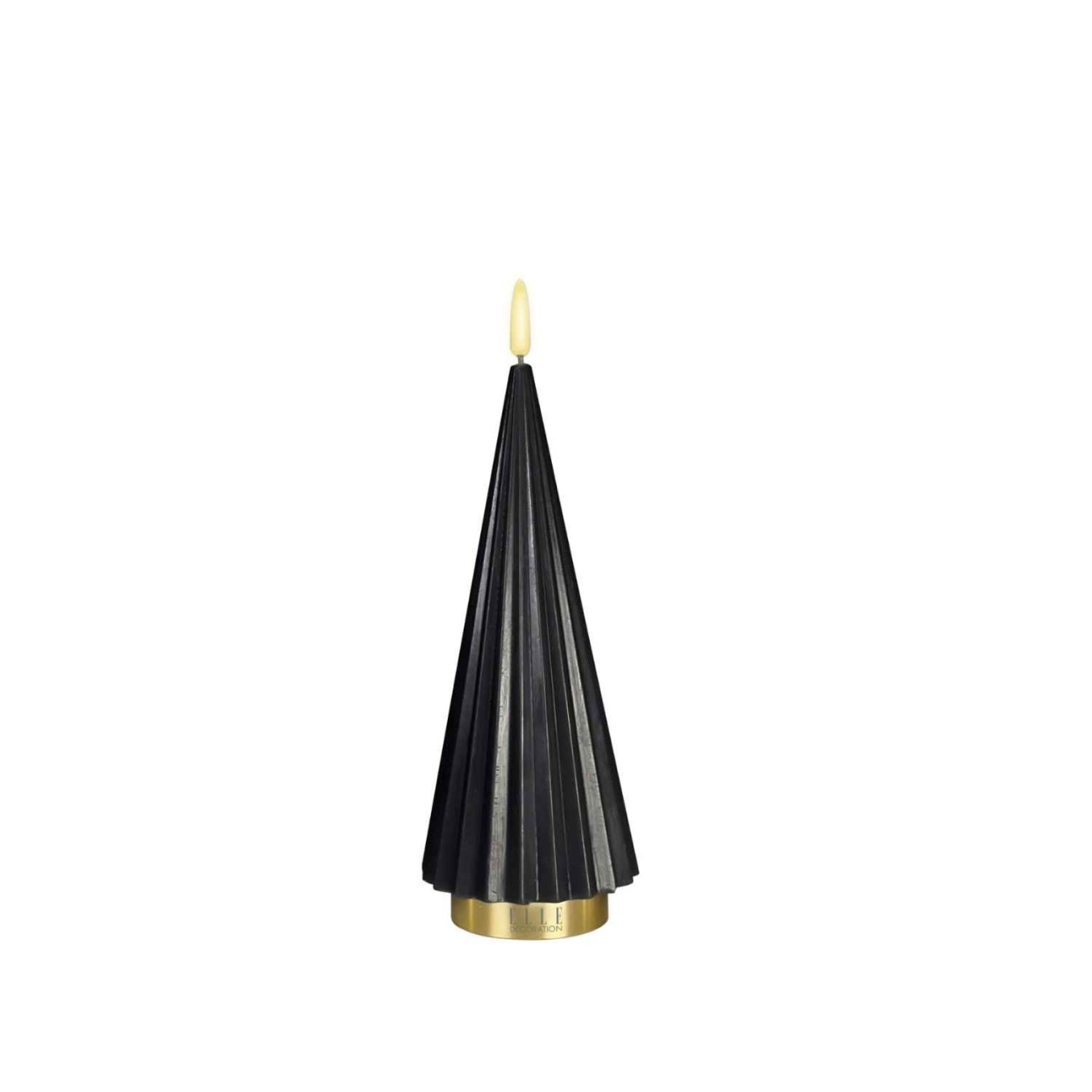 Elle Decoration Δένδρο 22,5 εκ. Black/Gold M σειρά Boreal Sompex Χριστουγεννιάτικα