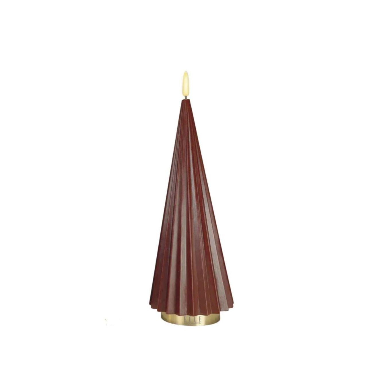 Elle Decoration Δένδρο 29,5 εκ. Burgundy/Gold L σειρά Boreal Sompex Χριστουγεννιάτικα