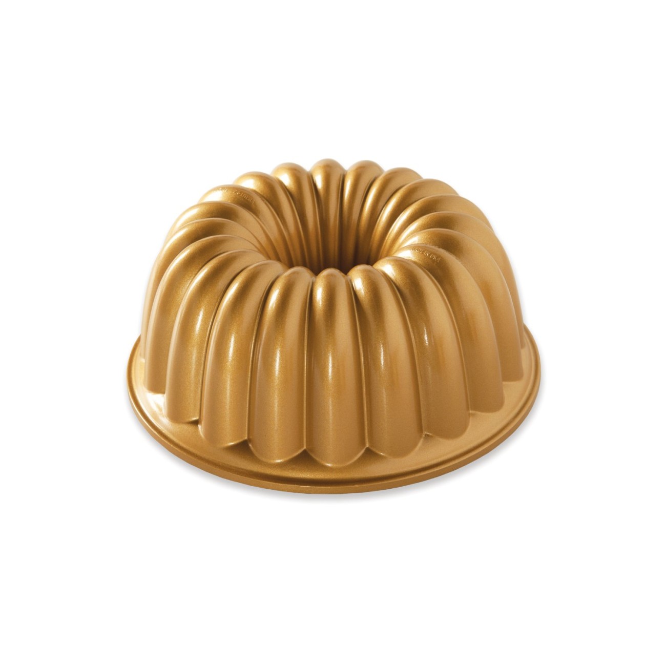 Nordic Ware Φόρμα για κέικ με τρύπα Elegant Party 24x10εκ. σειρά Premier Gold Φόρμες Κέικ