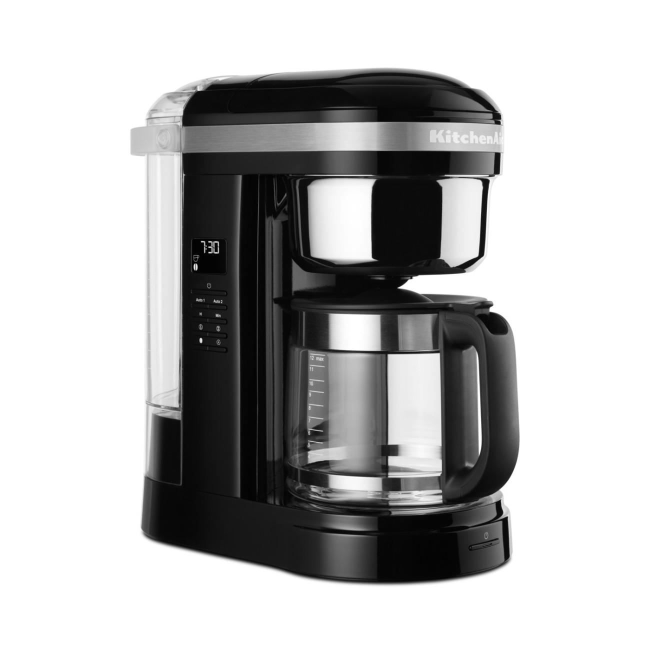 KitchenAid Καφετιέρα 12 φλ. με σπιράλ κεφαλή Drip Coffee Onyx Black Καφετιέρες