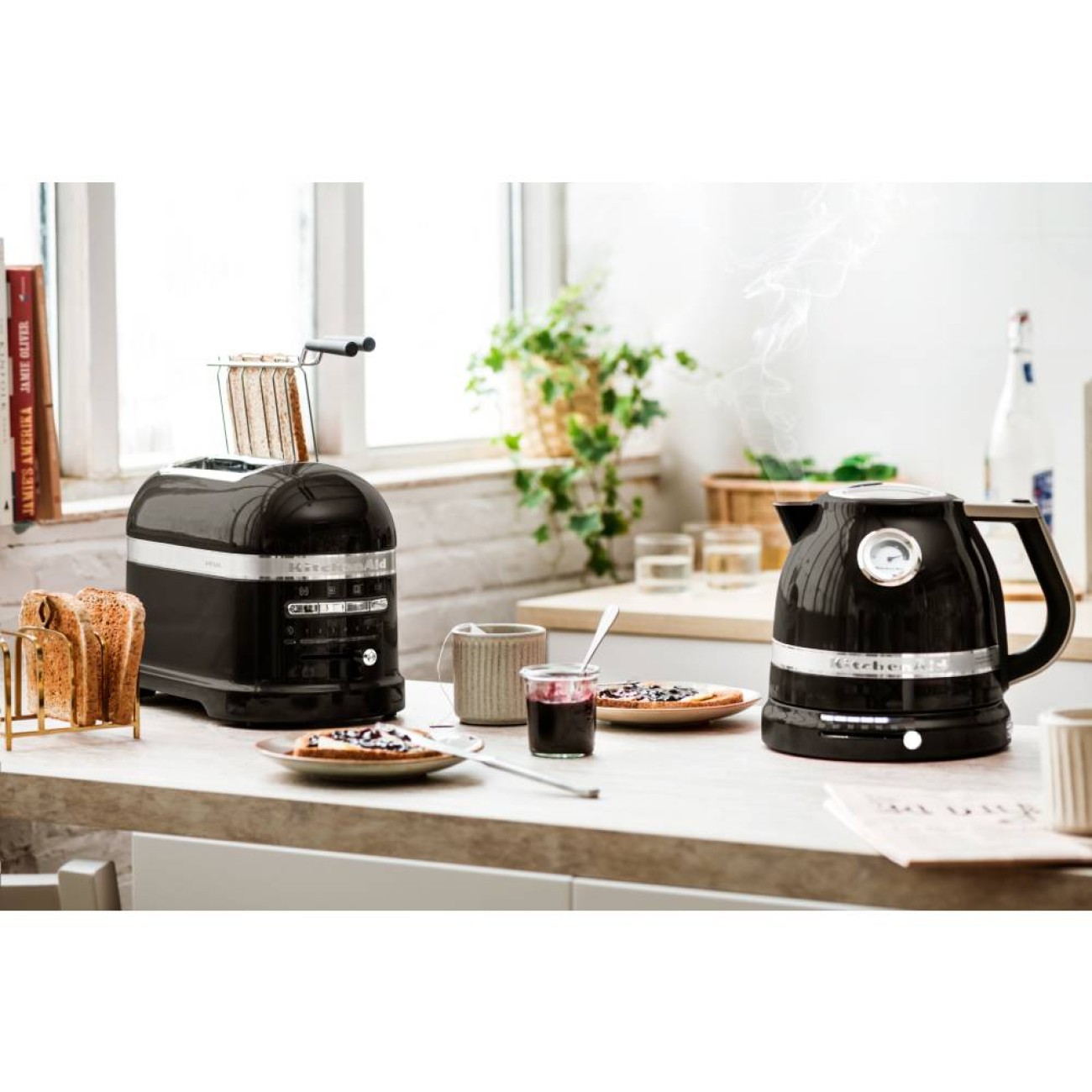 KitchenAid Βραστήρας 1,5lt. Onyx Black σειρά Artisan Βραστήρες
