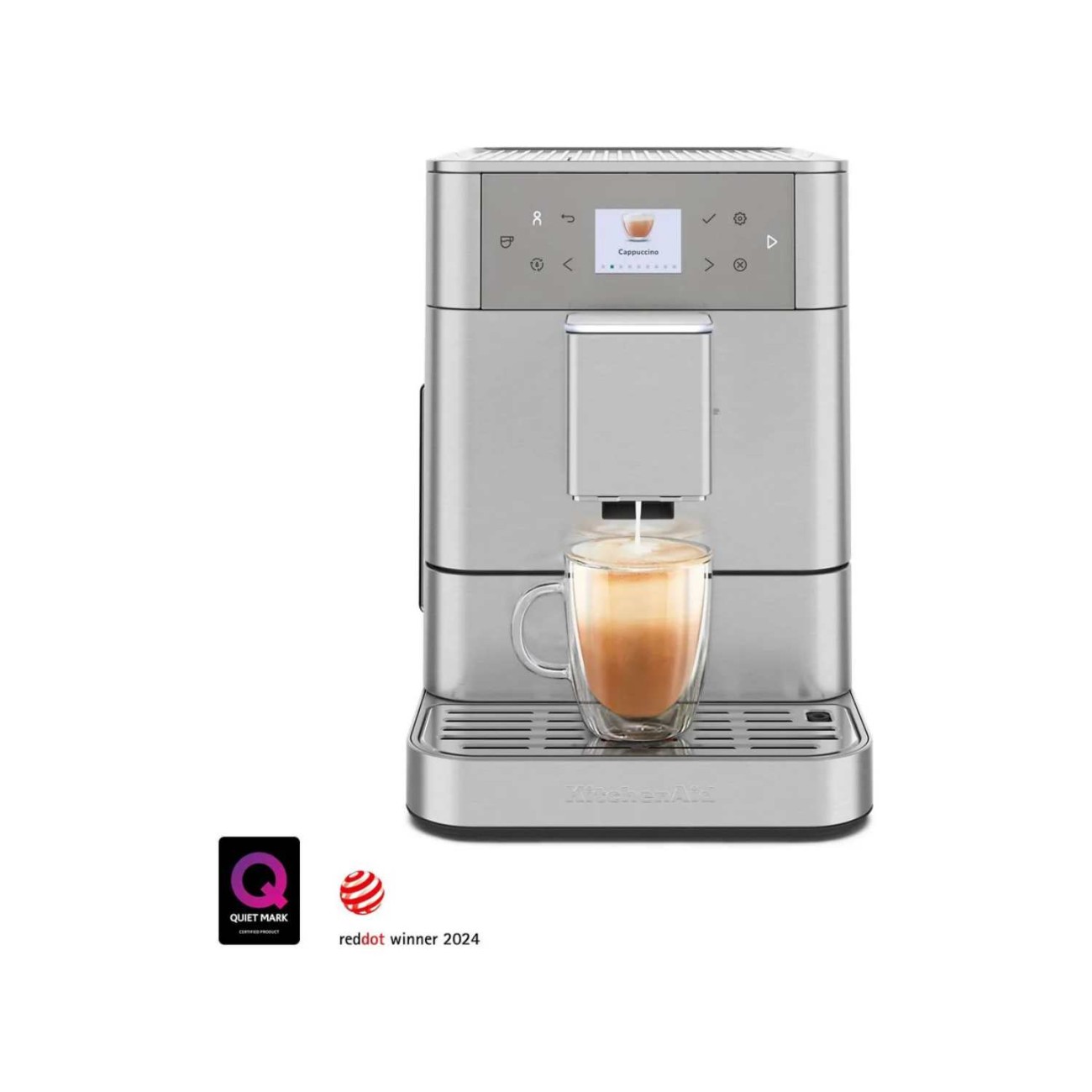 KitchenAid Μηχανή εσπρέσσο πλήρως αυτόματη Stainless Steel σειρά KF7 Αυτόματες Καφετιέρες