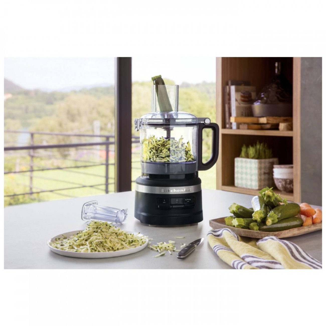 KitchenAid Κουζινομηχανή 1,7 lt/7φλυτζάνια black matt Κουζινομηχανές