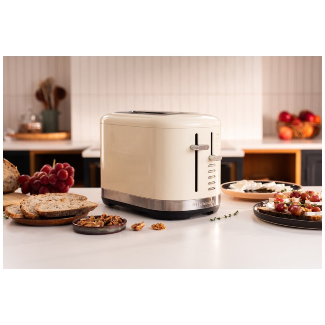 KitchenAid Φρυγανιέρα διπλή almond cream Φρυγανιέρες