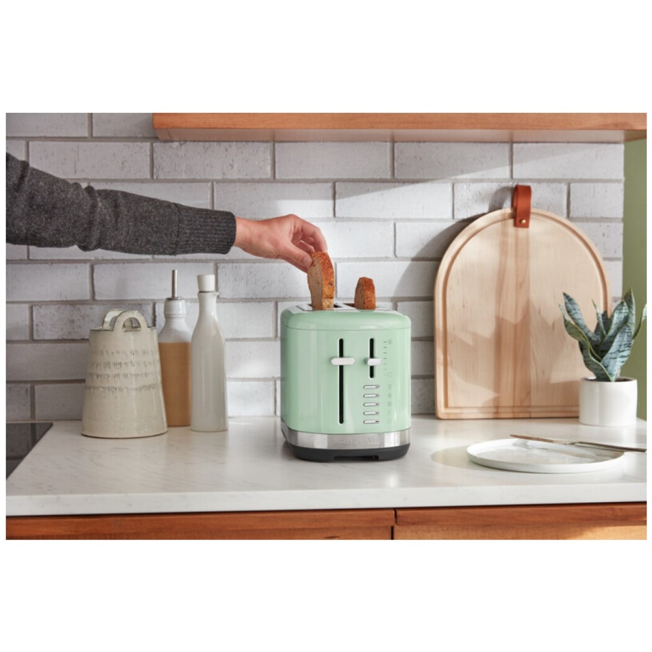 KitchenAid Φρυγανιέρα διπλή pistachio
 Φρυγανιέρες