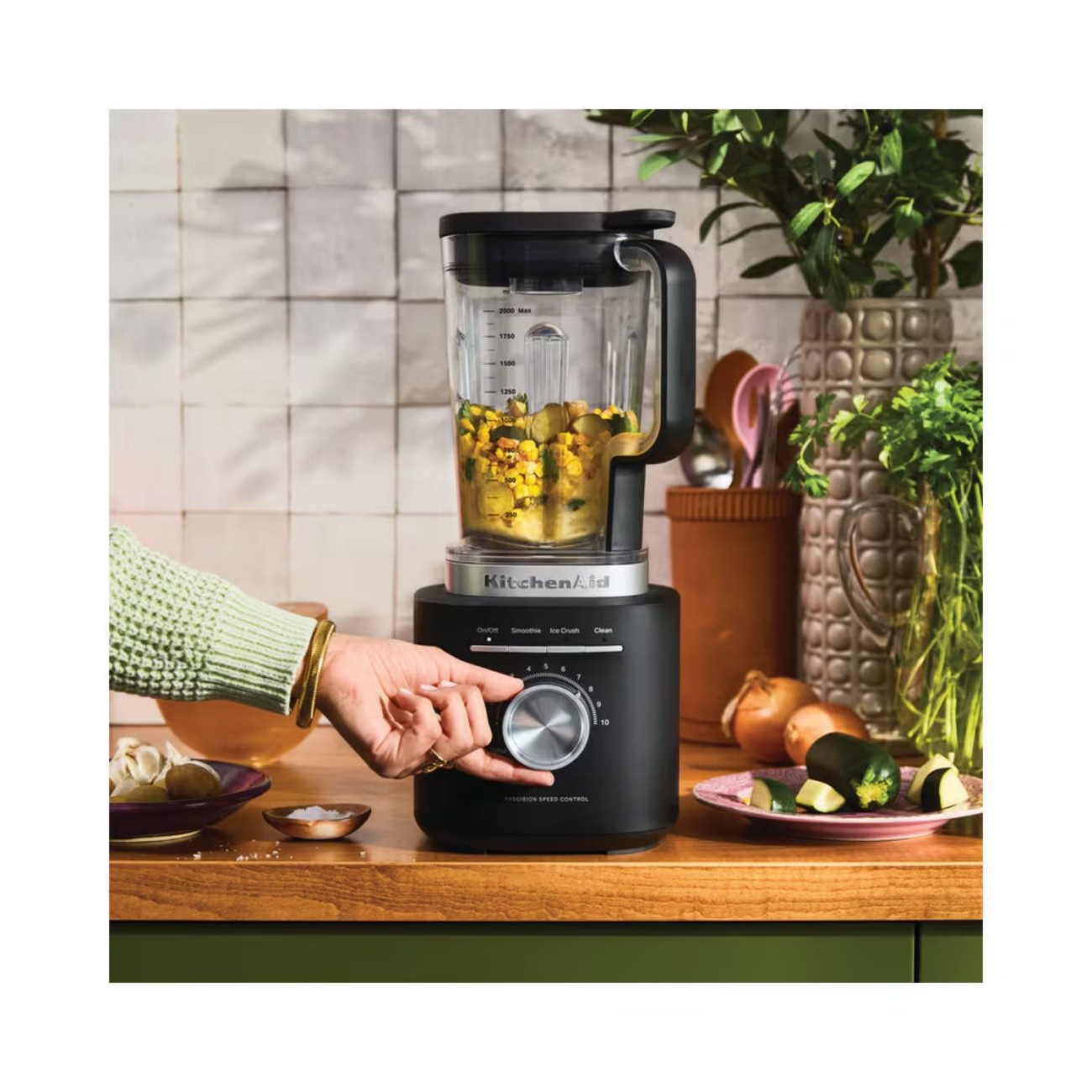 KitchenAid Μπλέντερ 2 λτ Matt Black σειρά Pure Power 
