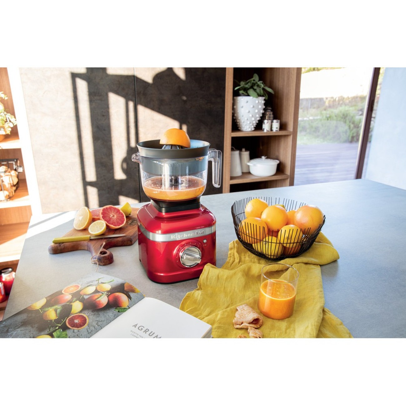 KitchenAid Μπλέντερ 1,4lt Candy Apple σειρά Artisan K400 Μπλέντερ
