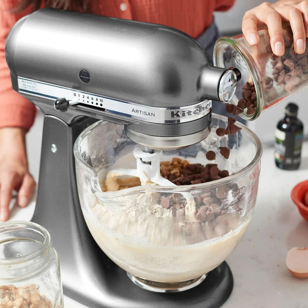 KitchenAid Μίξερ 4,8 λτ Contour Silver σειρά Artisan Μίξερ