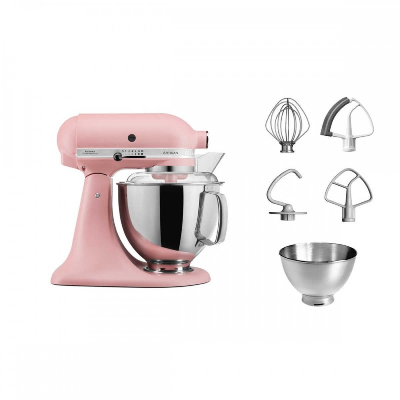 KitchenAid Μίξερ 4,8 λτ. Dried Rose σειρά Artisan Μίξερ