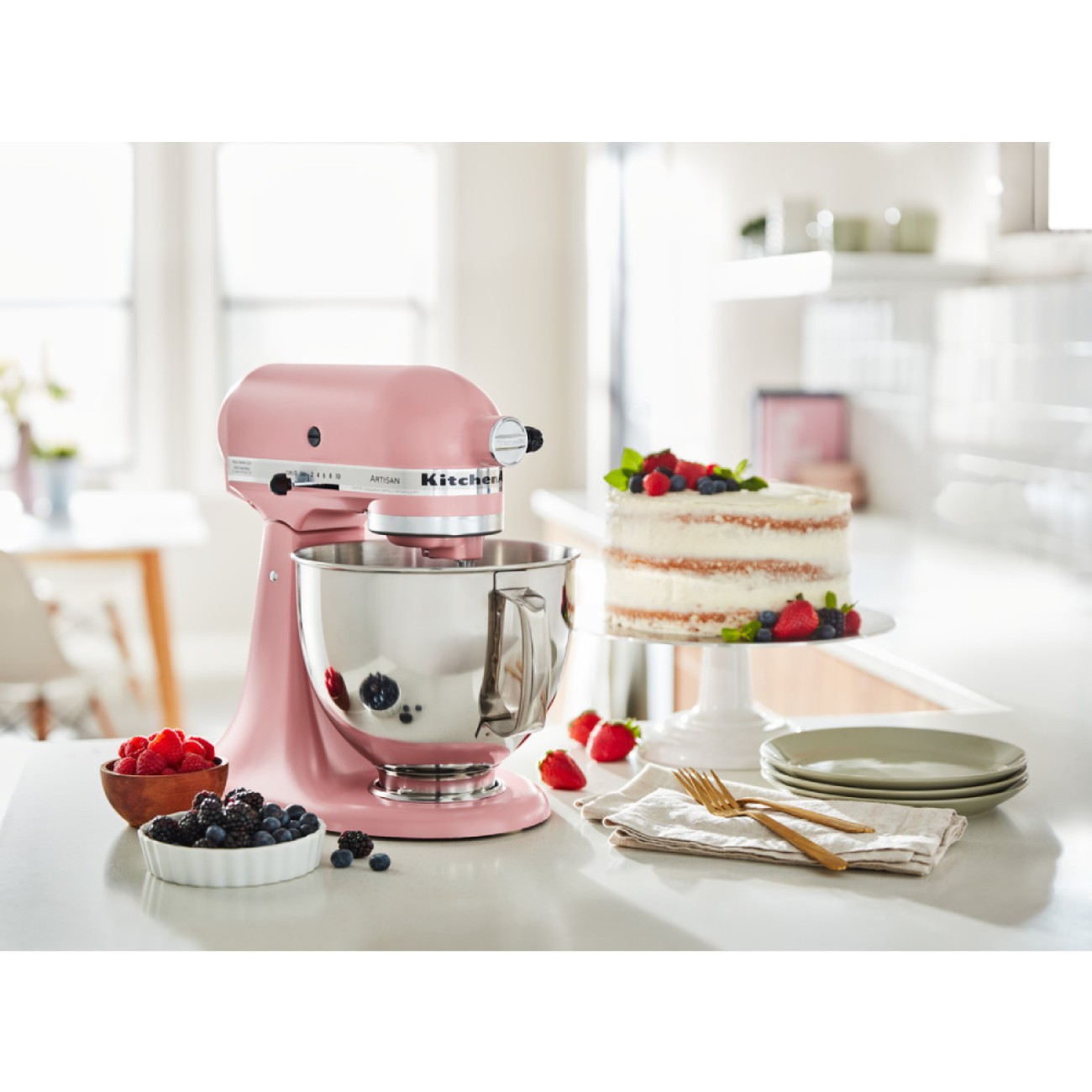 KitchenAid Μίξερ 4,8 λτ. Dried Rose σειρά Artisan Μίξερ