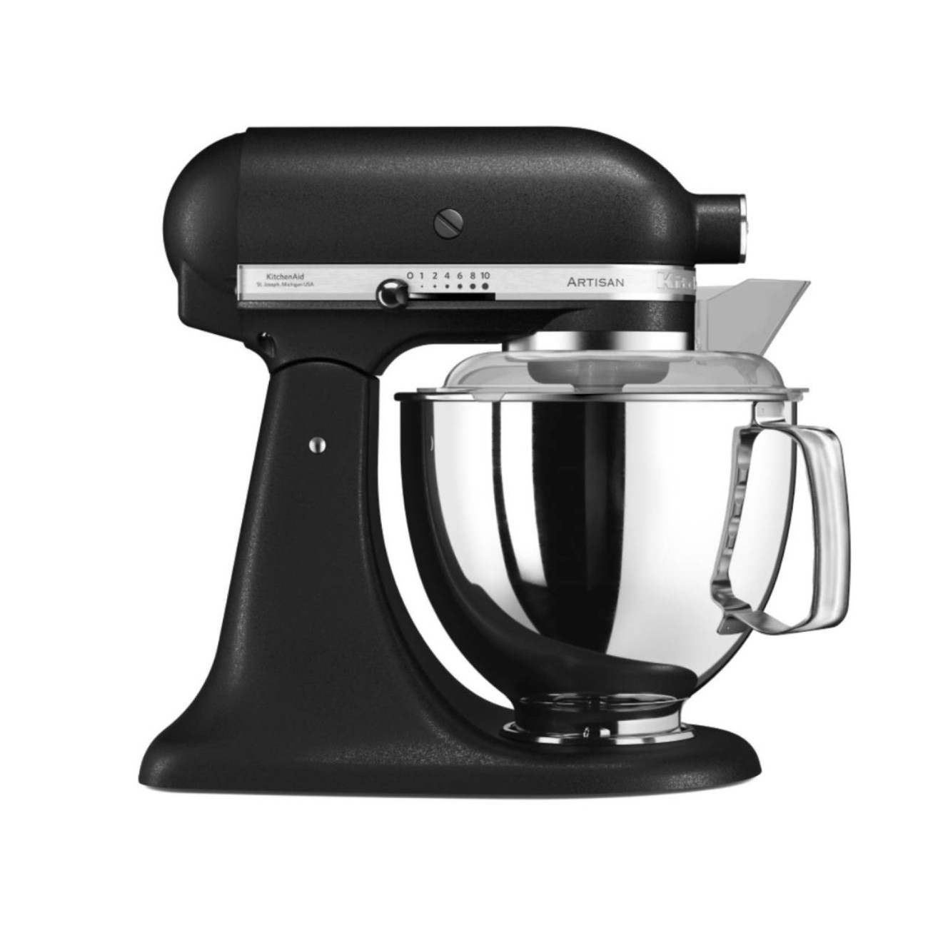 KitchenAid Μίξερ 4,8 lt Onyx Black σειρά Artisan Μίξερ & Κουζινομηχανές