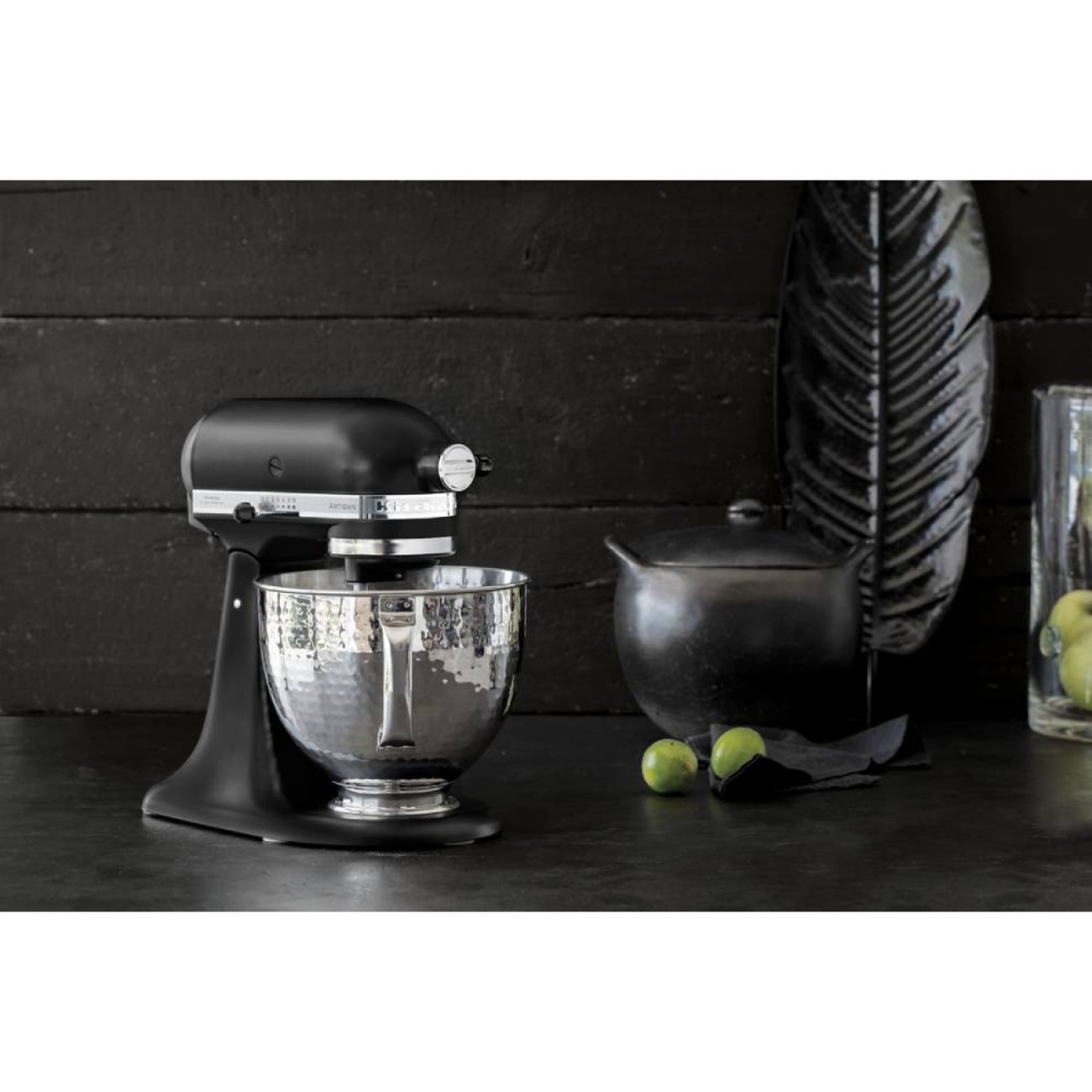 KitchenAid Μίξερ 4,8 lt Onyx Black σειρά Artisan Μίξερ & Κουζινομηχανές