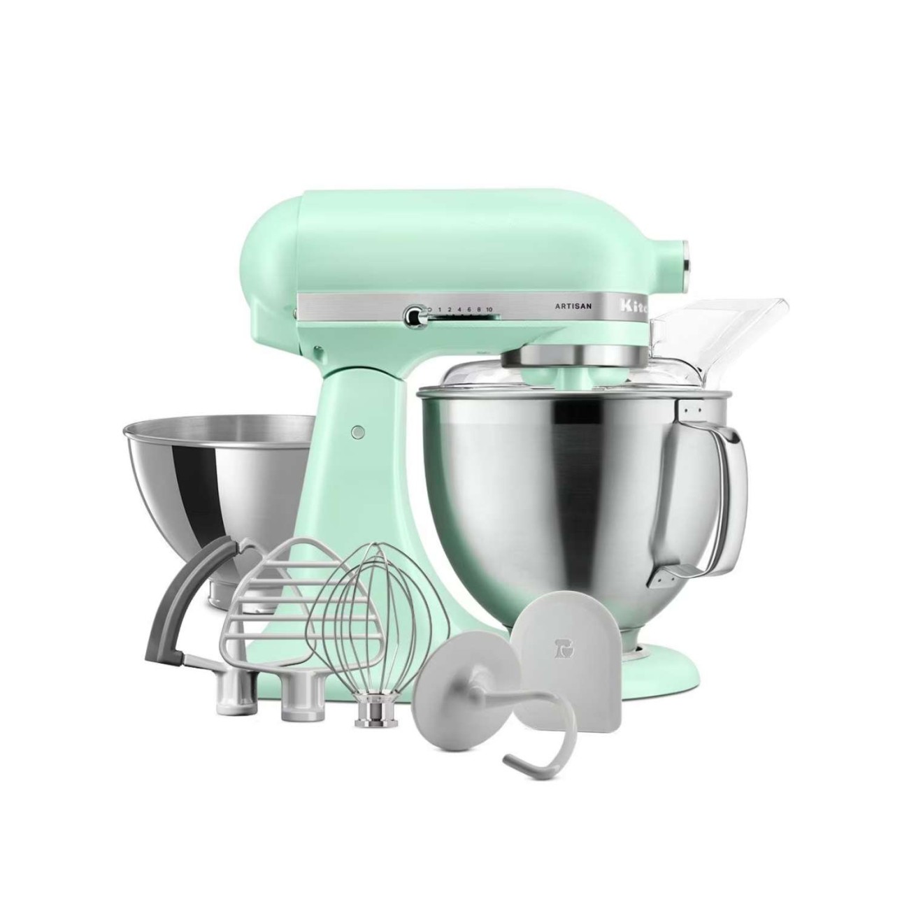 KitchenAid Μίξερ 4,7 λτ Spearmint (Color of the Year 2026) κομπλέ σειρά Artisan Μίξερ