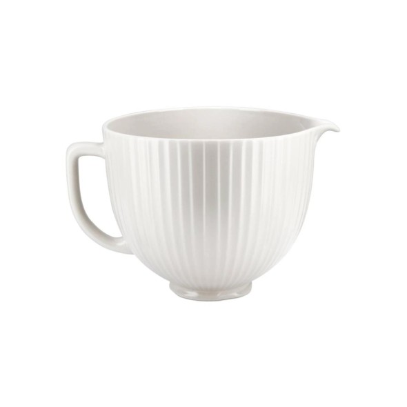 KitchenAid Μπολ κεραμικό 4,7 λτ. White Classic Column