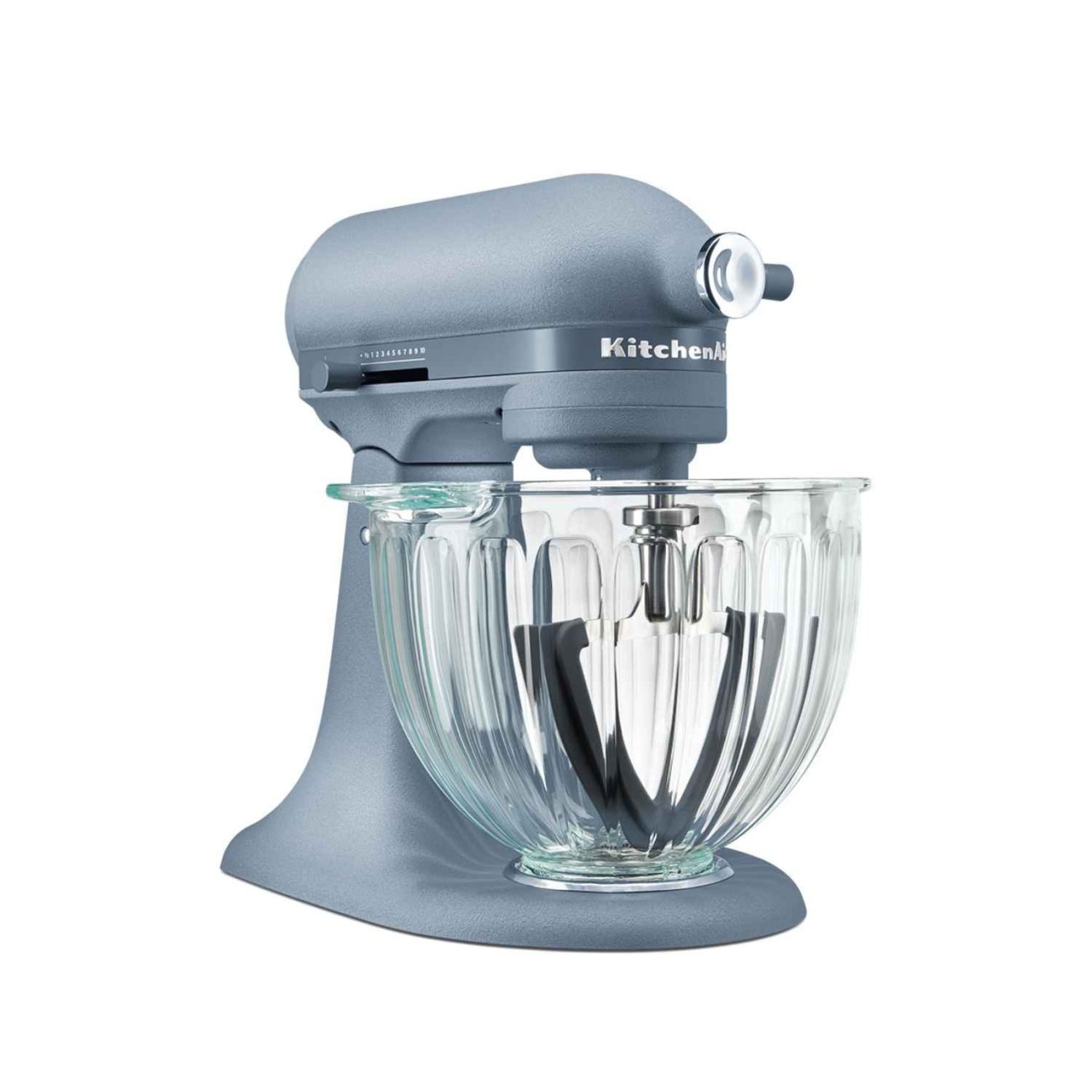 KitchenAid Μιξερ 4,7 λτ Blue Peppercorn γυάλινος κάδος σειρά Artisan Plus Design 2026 Μίξερ