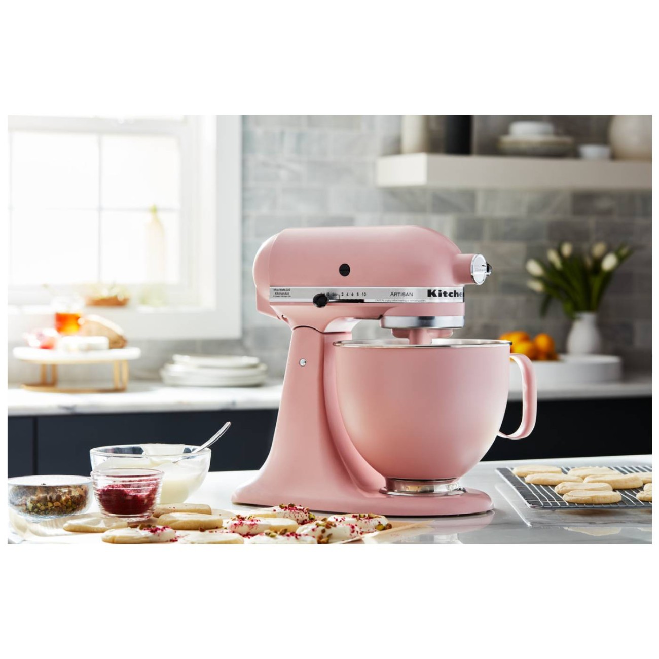 KitchenAid Μπολ ανοξείδωτο 4,8λτ. Dried Rose Εξαρτήματα & Μπολ Μίξερ
