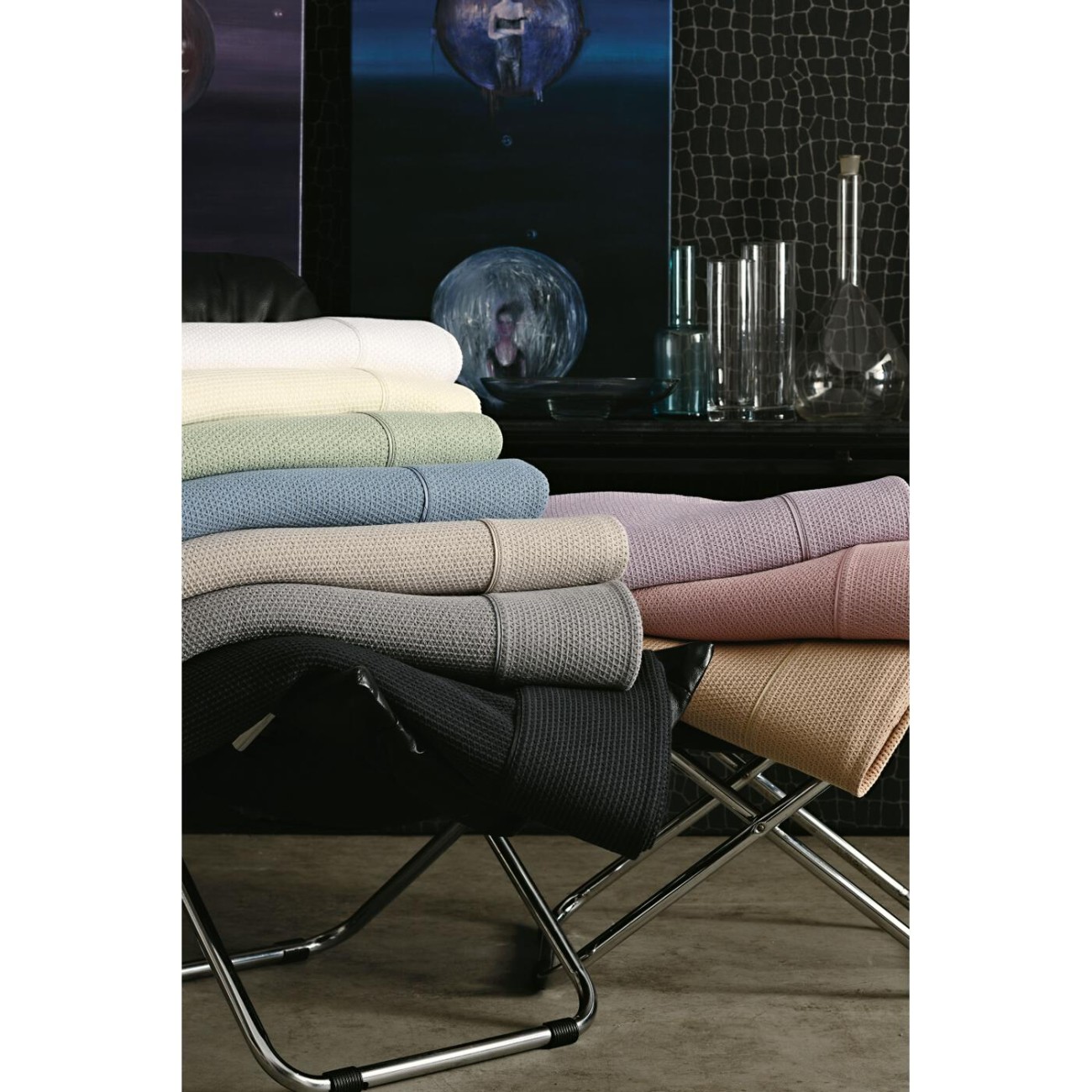 Valeron Κάλυμμα κρεβατιού πικέ 240Χ260εκ. λευκό σειρά Lisset Καλύμματα