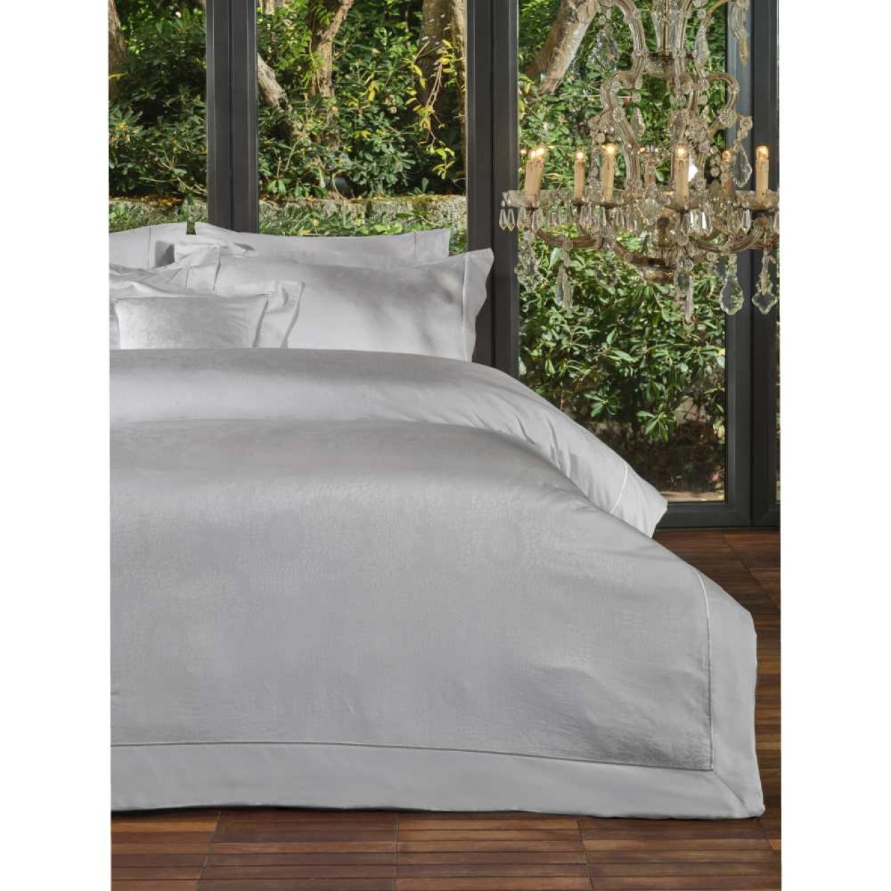 Valeron Σετ σεντόνια 240x260εκ./270x290εκ. & 2 μαξιλαροθήκες λευκό σειρά Dorine Σετ σεντόνια