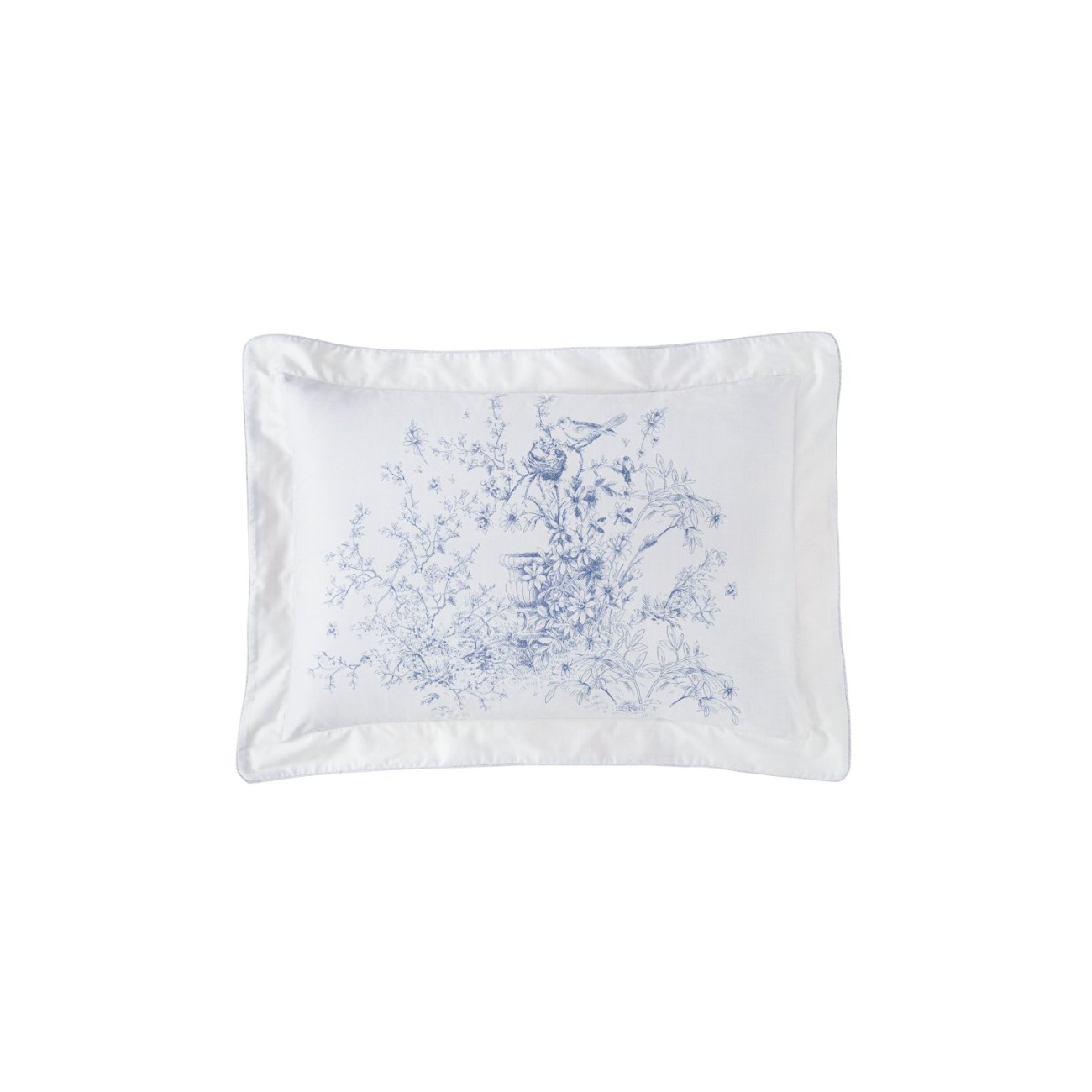 Valeron Σετ σεντόνια 240x260εκ./270x290εκ. & 2 μαξιλαροθήκες μπλε σειρά Bijou Σεντόνια