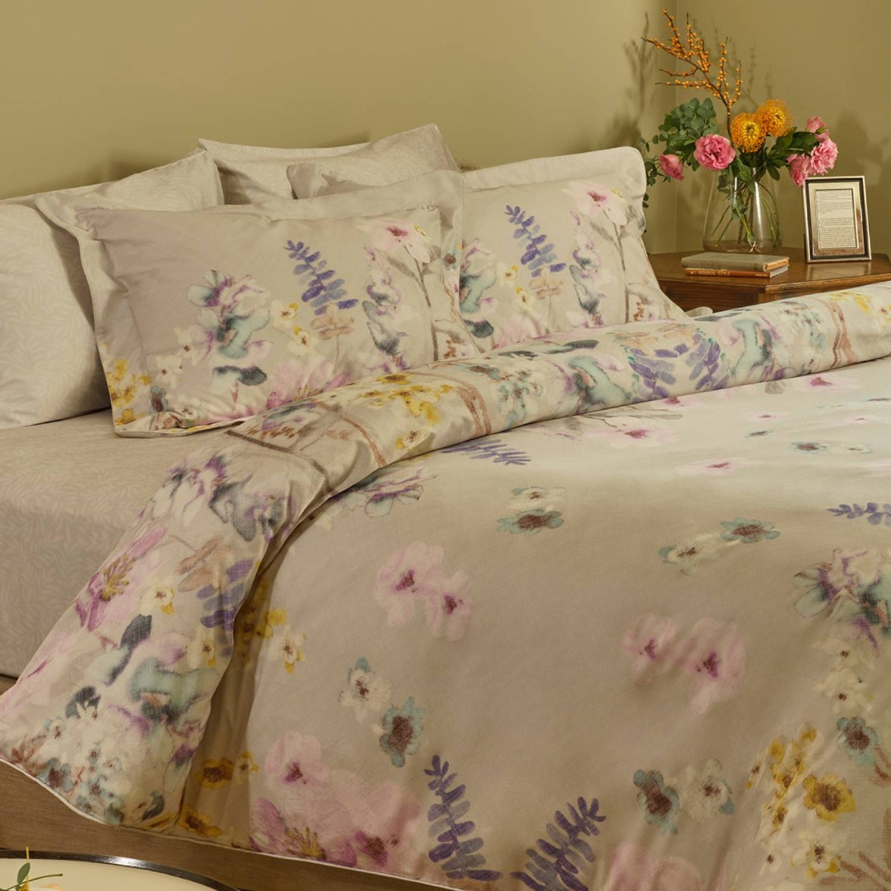 Valeron Σετ σεντόνια 240x260εκ/270x290εκ. & 2 μαξιλαροθήκες σειρά Clarisse Σεντόνια