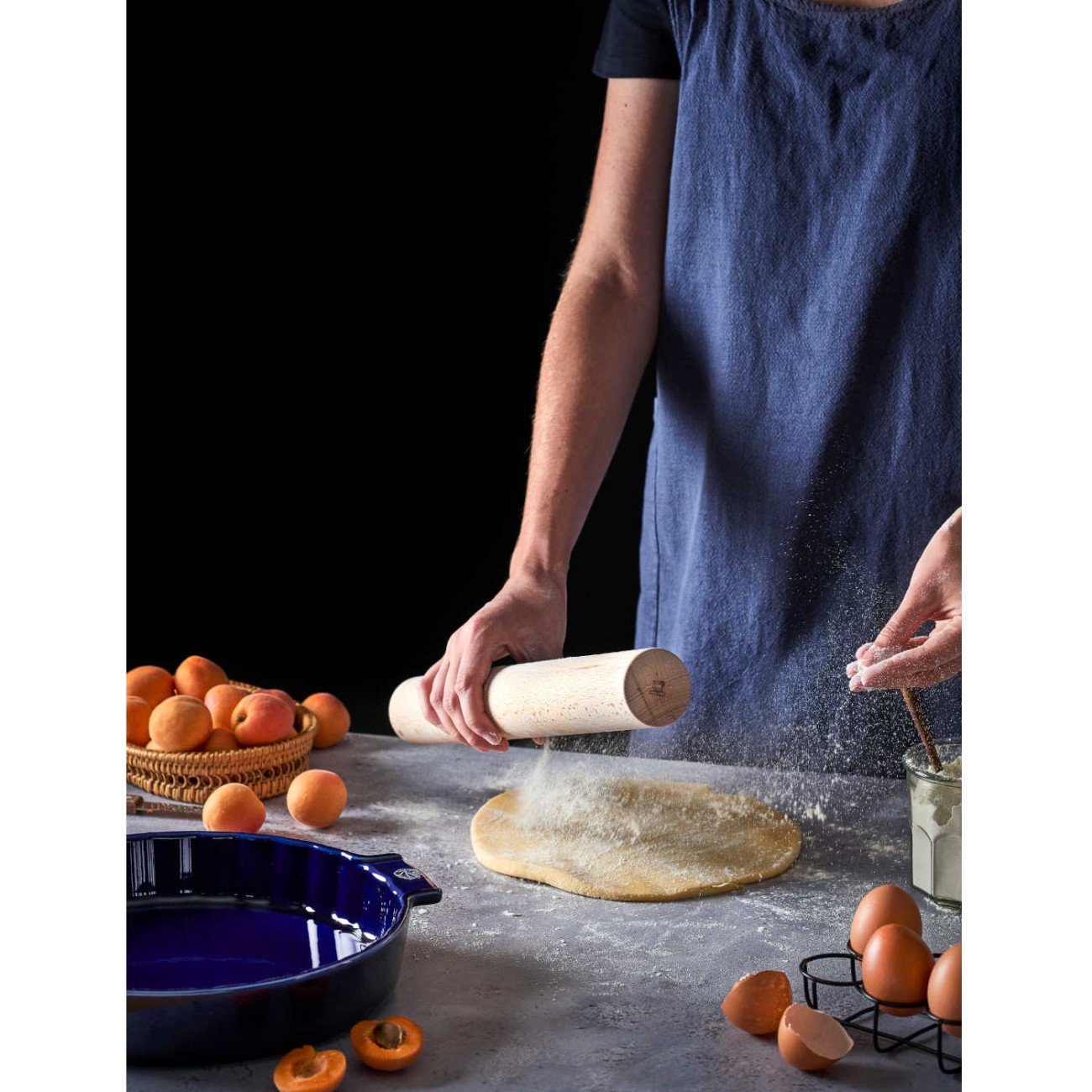 Peugeot Σκεύος τάρτας 30 εκ. slate σειρά Appolia Πυρίμαχα Σκεύη - Ταψιά