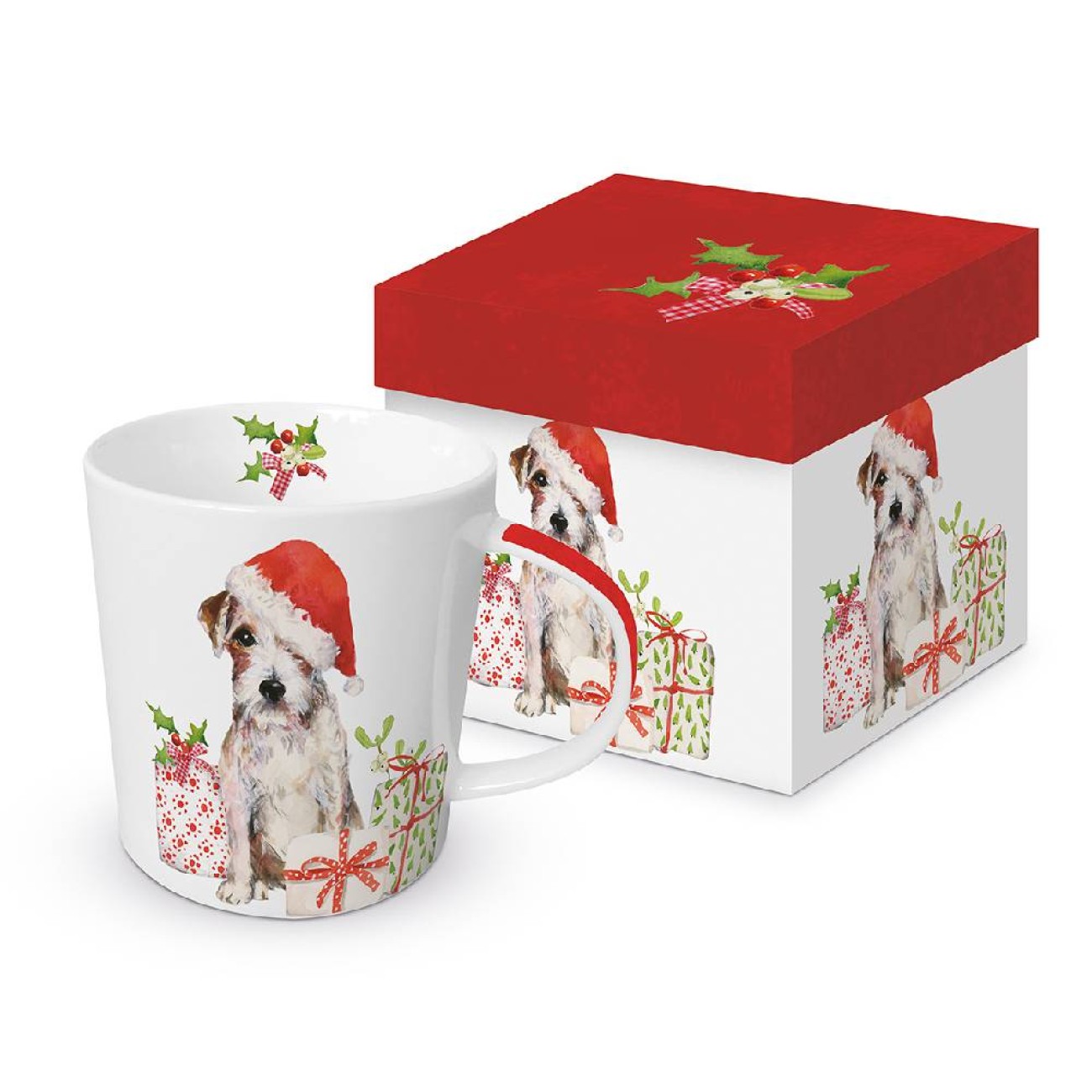Paperproducts Design - PPD Κούπα 350ml σε κουτί σειρά Christmas Pup Χριστουγεννιάτικα