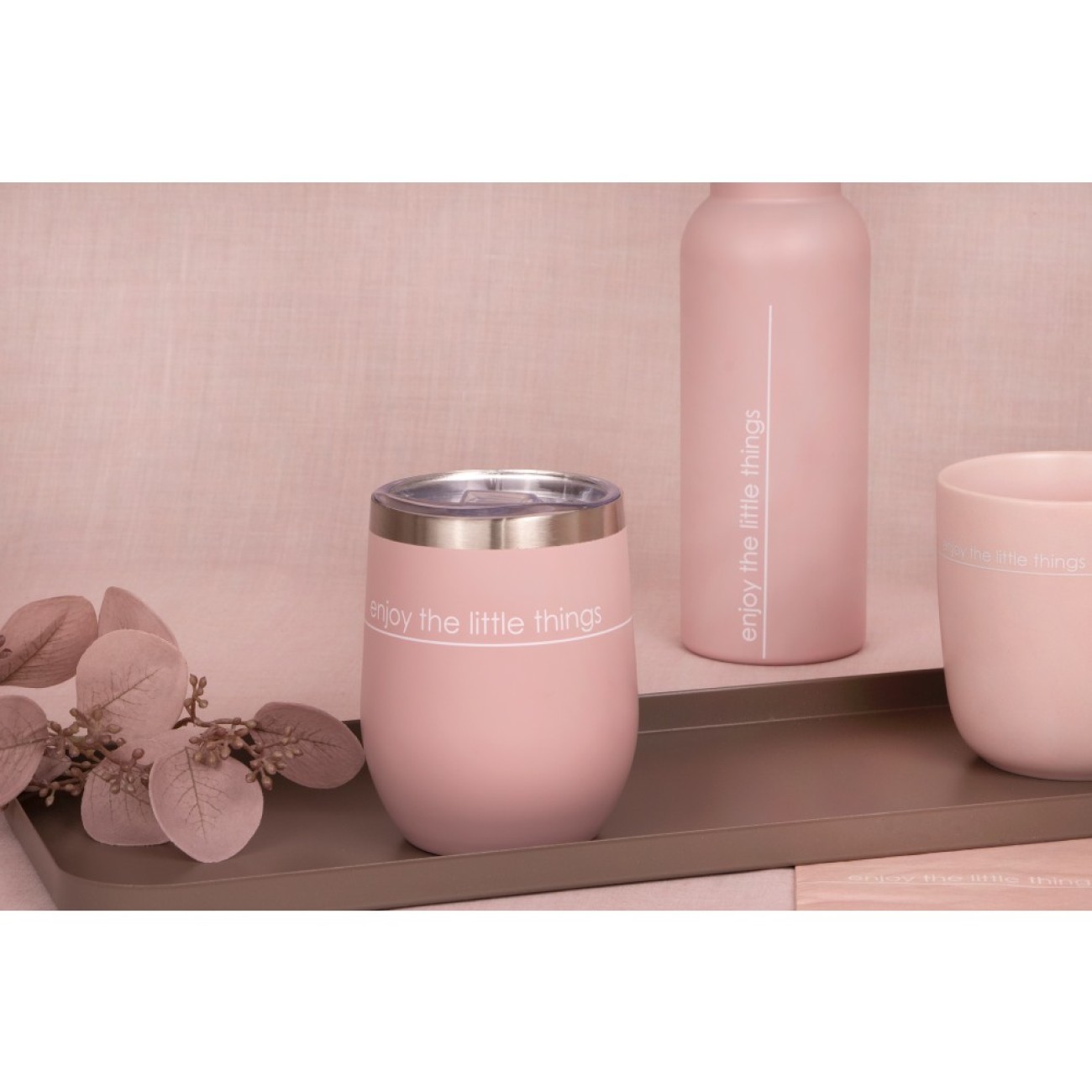 Paperproducts Design - PPD Κούπα/θερμός 350ml Ροζ σειρά Pure Καφές/ Τσάι