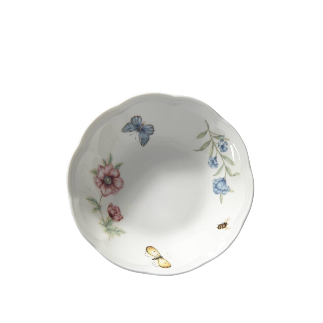Lenox Πιάτο 17εκ. βαθύ κομπόστας σειρά Butterfly Meadow Πιάτα βαθιά