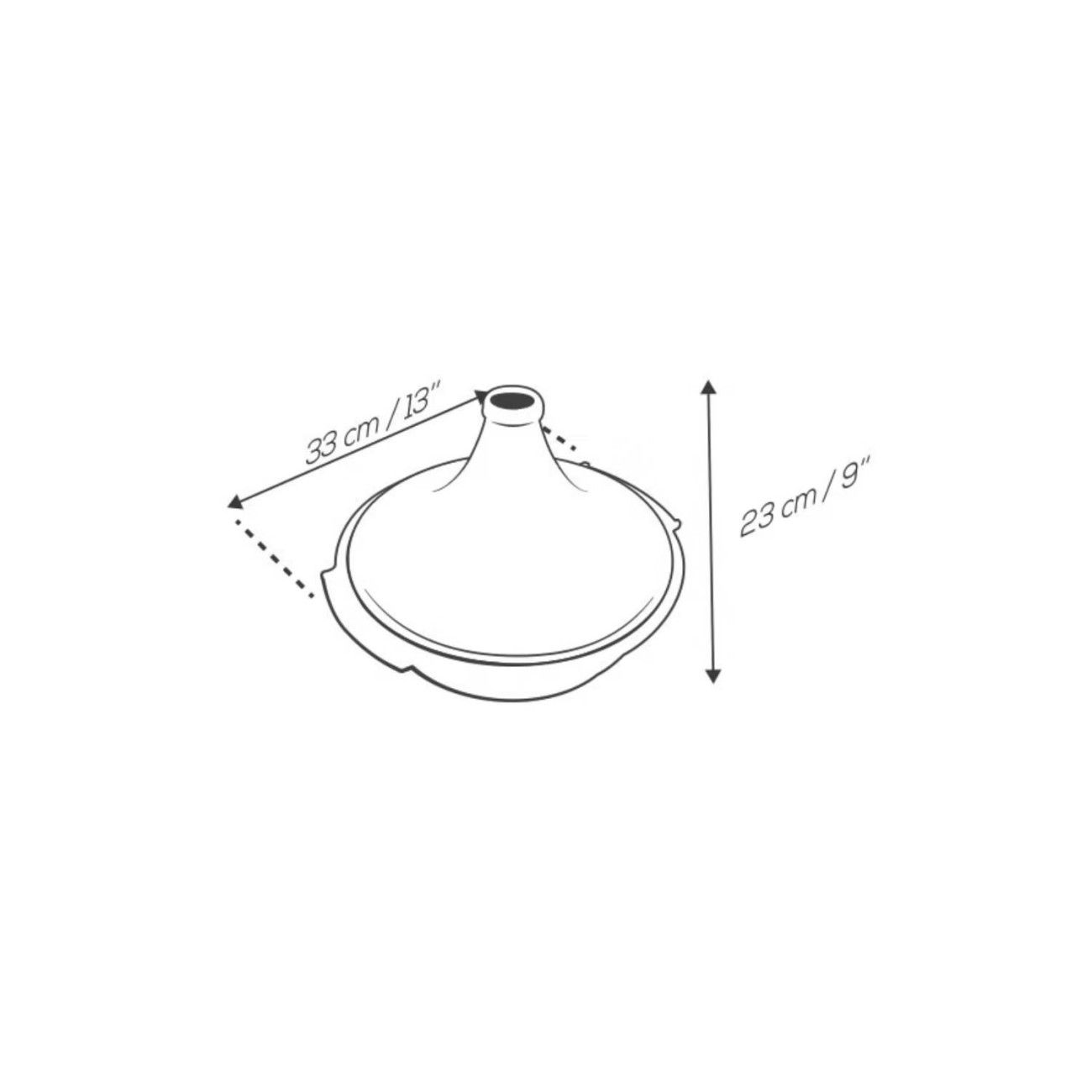 Peugeot Σκεύος tagine 30 εκ. Red σειρά Atlas Ειδικά Σκεύη