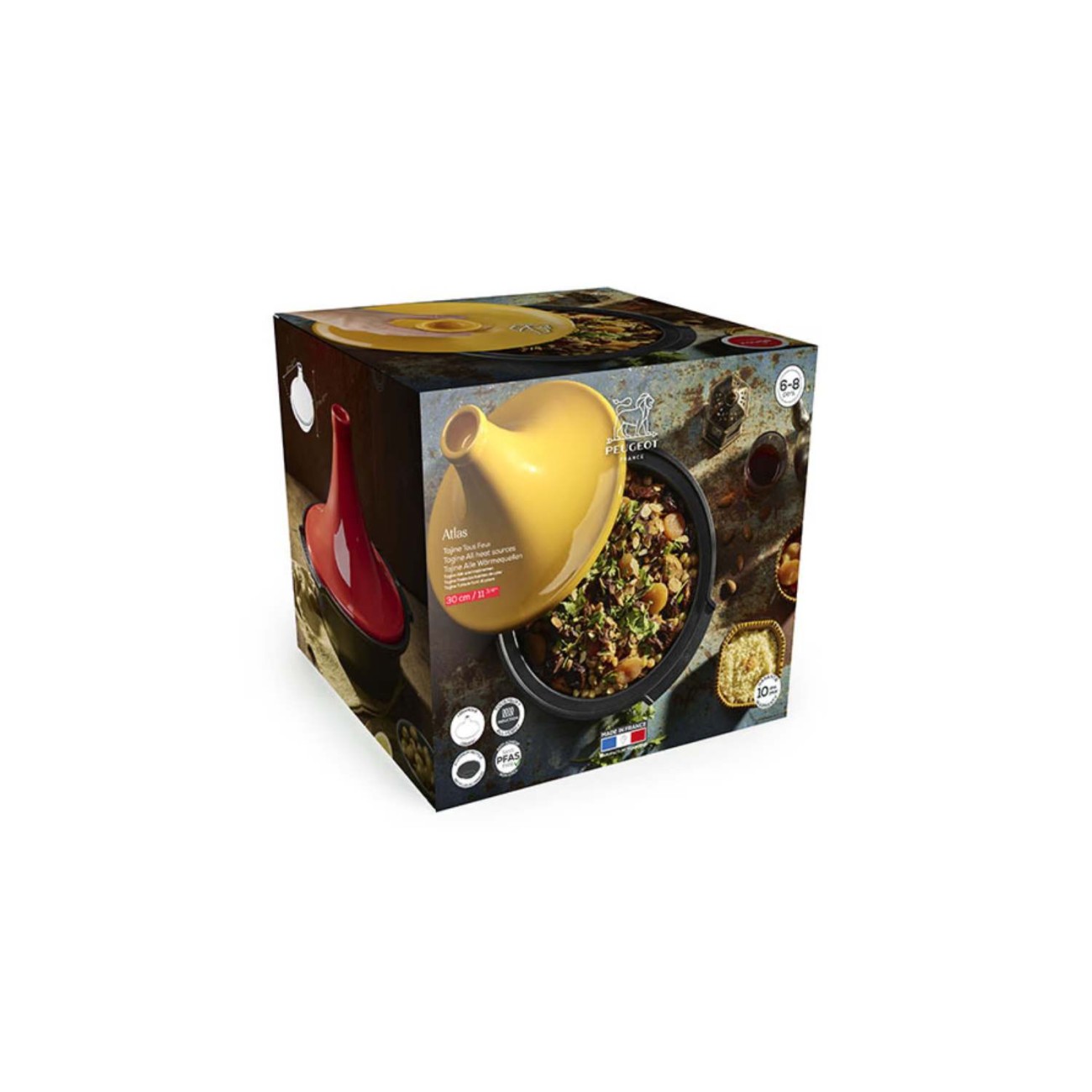 Peugeot Σκεύος tagine 30 εκ. Red σειρά Atlas Ειδικά Σκεύη