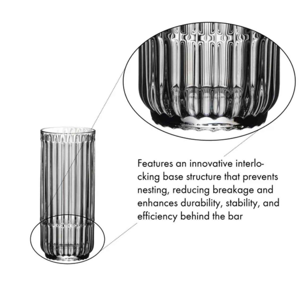 Riedel Σετ 2 τεμ. ποτήρι highball 321 ccm σειρά Bar Rituals Ποτήρια Ποτού