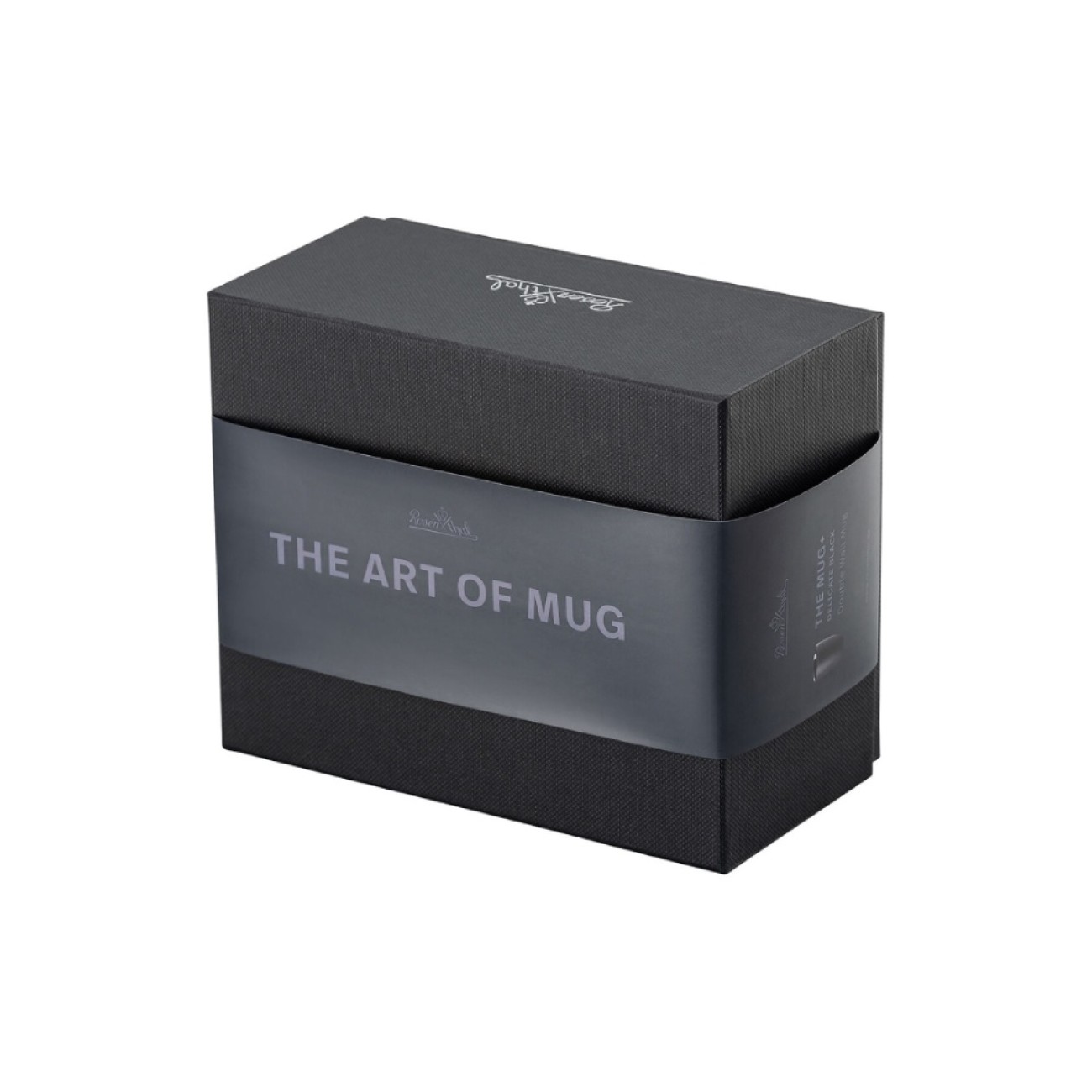 Rosenthal Κούπα με διπλά τοιχώματα 0,30 λτ Delicate Black σειρα the mug+
 Καφές/ Τσάι