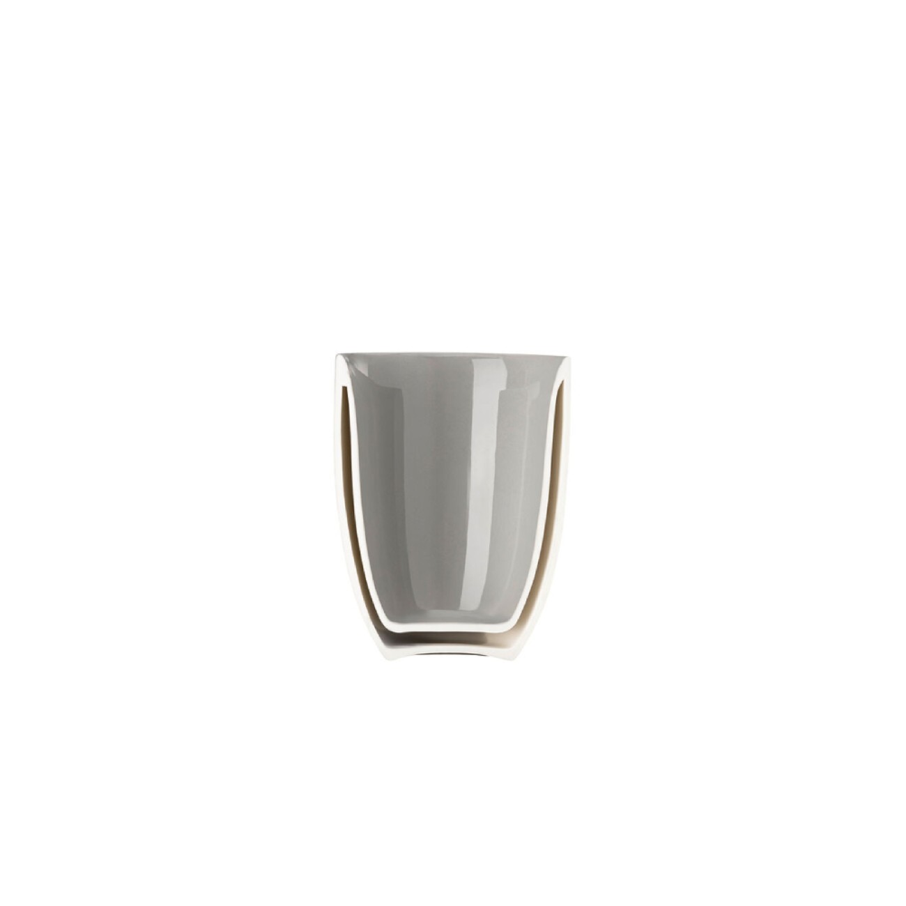 Rosenthal Κούπα με διπλά τοιχώματα 0,30 λτ Gentle Grey σειρα the mug+
 Καφές/ Τσάι