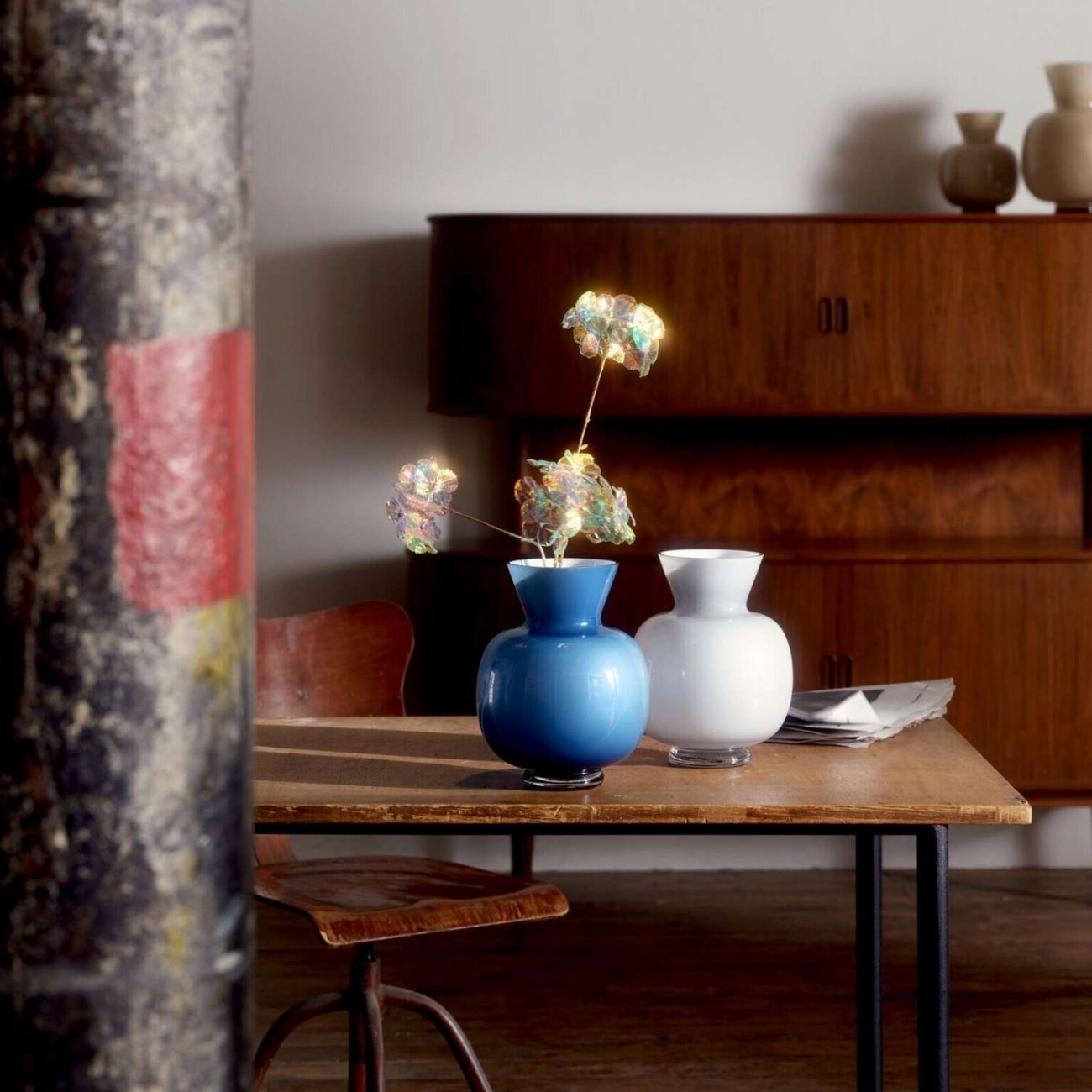 Rosenthal Βάζο 34 εκ. Lightblue σειρά Anna Βάζα