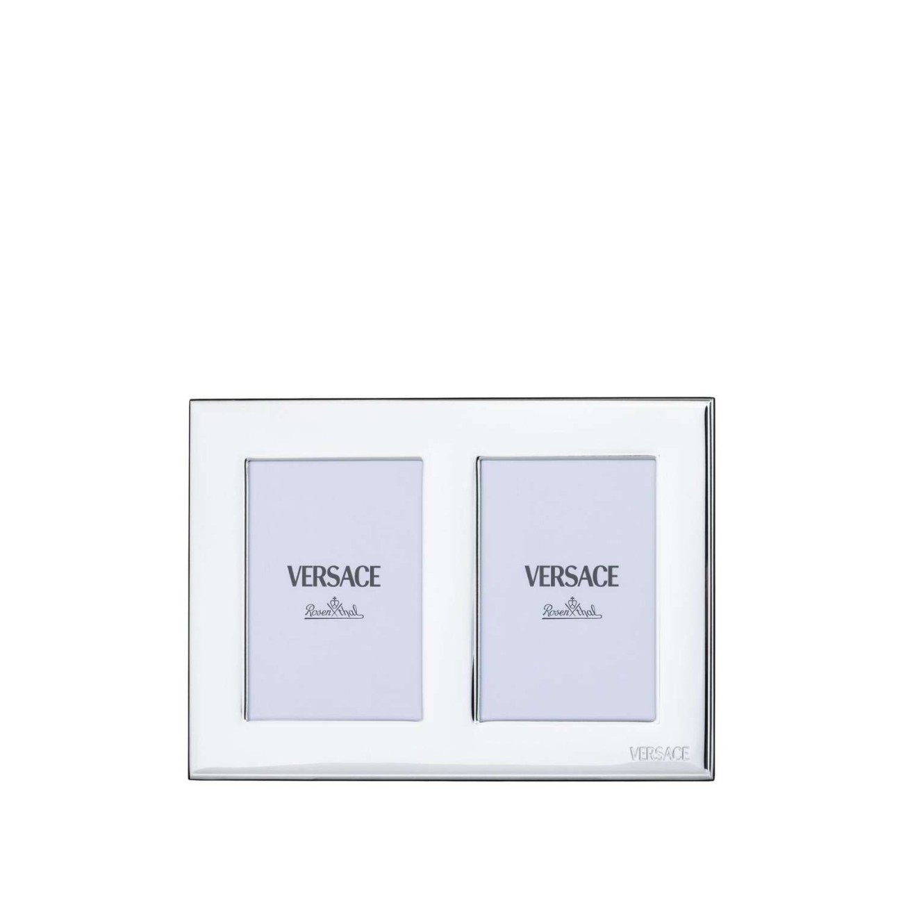 Versace Φωτογραφοθήκη 2 θέσεων 27Χ19 εκ. Silver σειρά VHF16 Versace Frames by Rosenthal/Versace