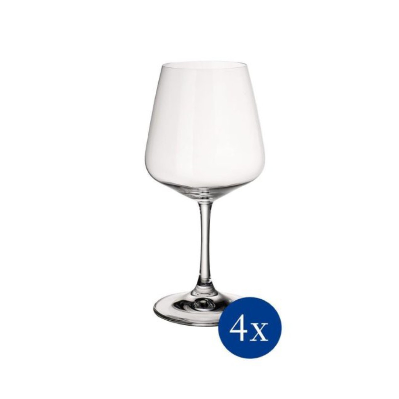 Villeroy & Boch Σετ 4 τεμαχίων Κρυστάλλινα Ποτήρια κόκκινου κρασιού σειρά Ovid Ovid by Villeroy & Boch