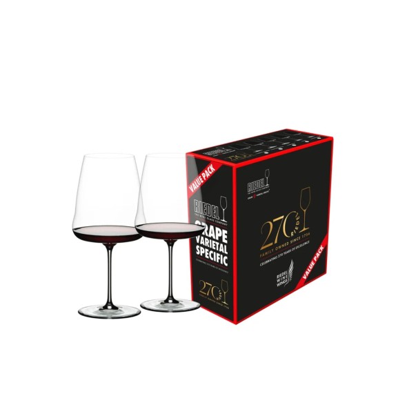 Riedel Σετ 2 τεμ. ποτήρια Cabernet/Merlot 1002 ccm 270 Years σειρά WineWings