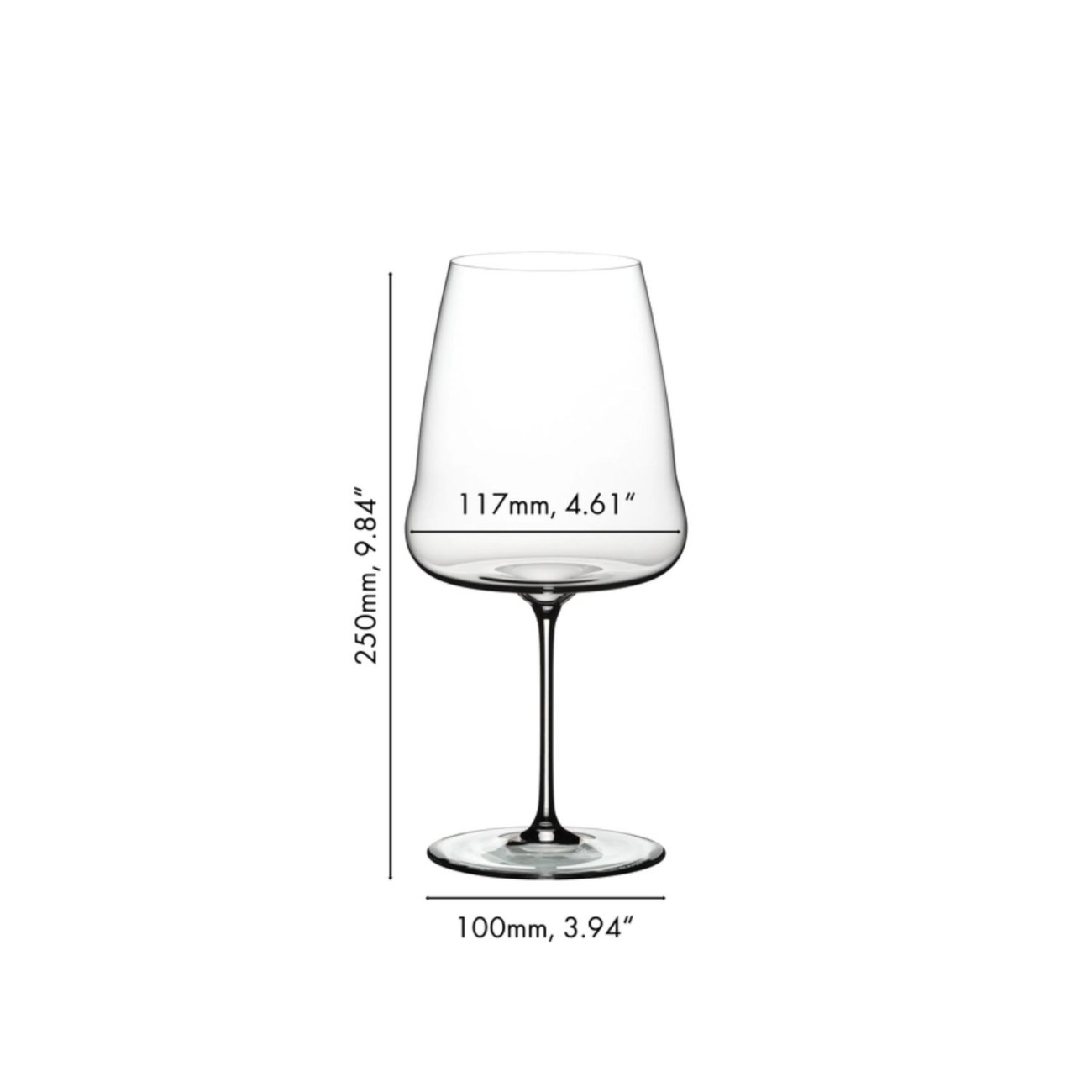 Riedel Σετ 2 τεμ. ποτήρια Cabernet/Merlot 1002 ccm 270 Years σειρά WineWings Ποτήρια Κρασιού