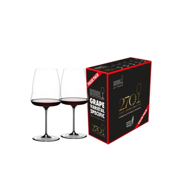 Riedel Σετ 2 τεμ. ποτήρια Syrah 865 ccm 270 Years σειρά WineWings