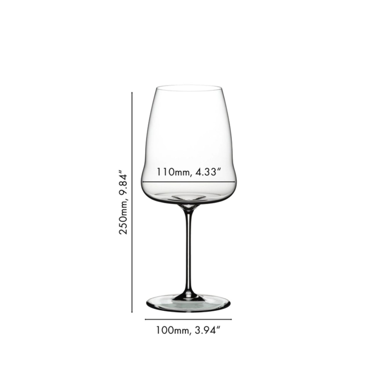 Riedel Σετ 2 τεμ. ποτήρια Syrah 865 ccm 270 Years σειρά WineWings Ποτήρια Κρασιού