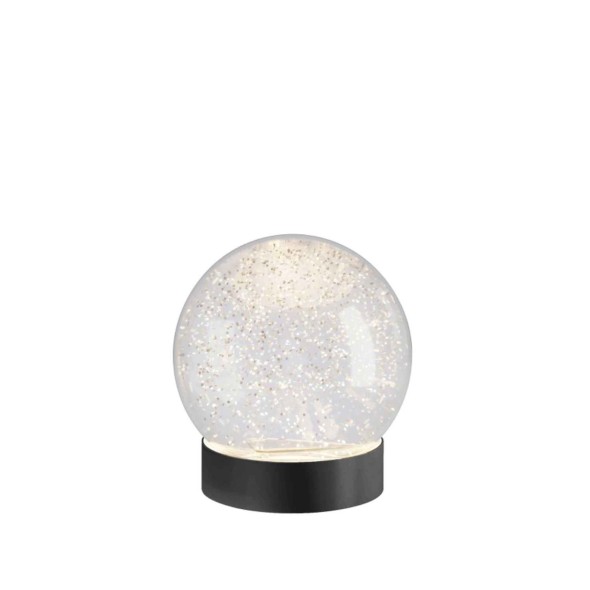 Sompex Χιονόμπαλα 13 εκ. Black Led σειρά Glamor Sompex Χιονόμπαλα 13 εκ. Black Led σειρά Glamor