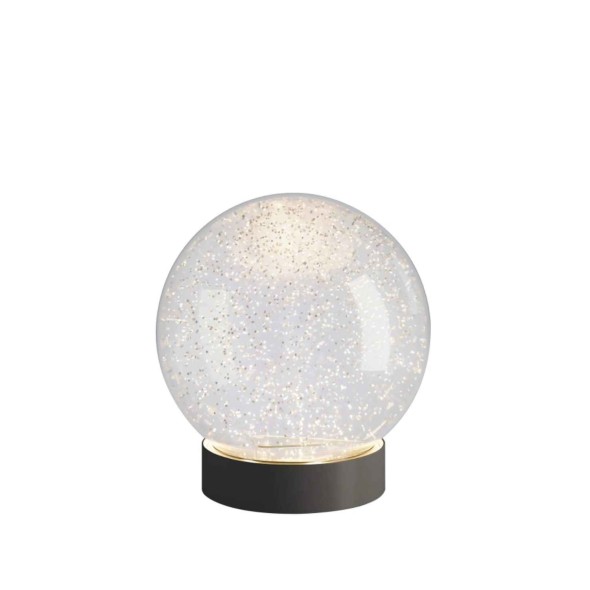 Sompex Χιονόμπαλα 15 εκ. Black Led σειρά Glamor Sompex Χιονόμπαλα 15 εκ. Black Led σειρά Glamor