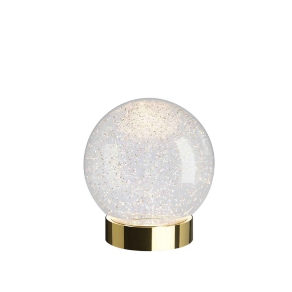 Sompex Χιονόμπαλα 15 εκ. Gold Led σειρά Glamor Sompex Χιονόμπαλα 15 εκ. Gold Led σειρά Glamor