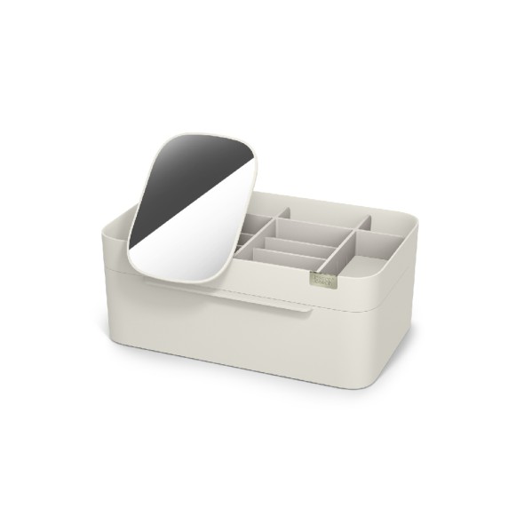 Joseph Joseph Θήκη οργάνωσης καλλυντικών 12.7x29.8x19.5cm με καθρέφτη σειρά Viva